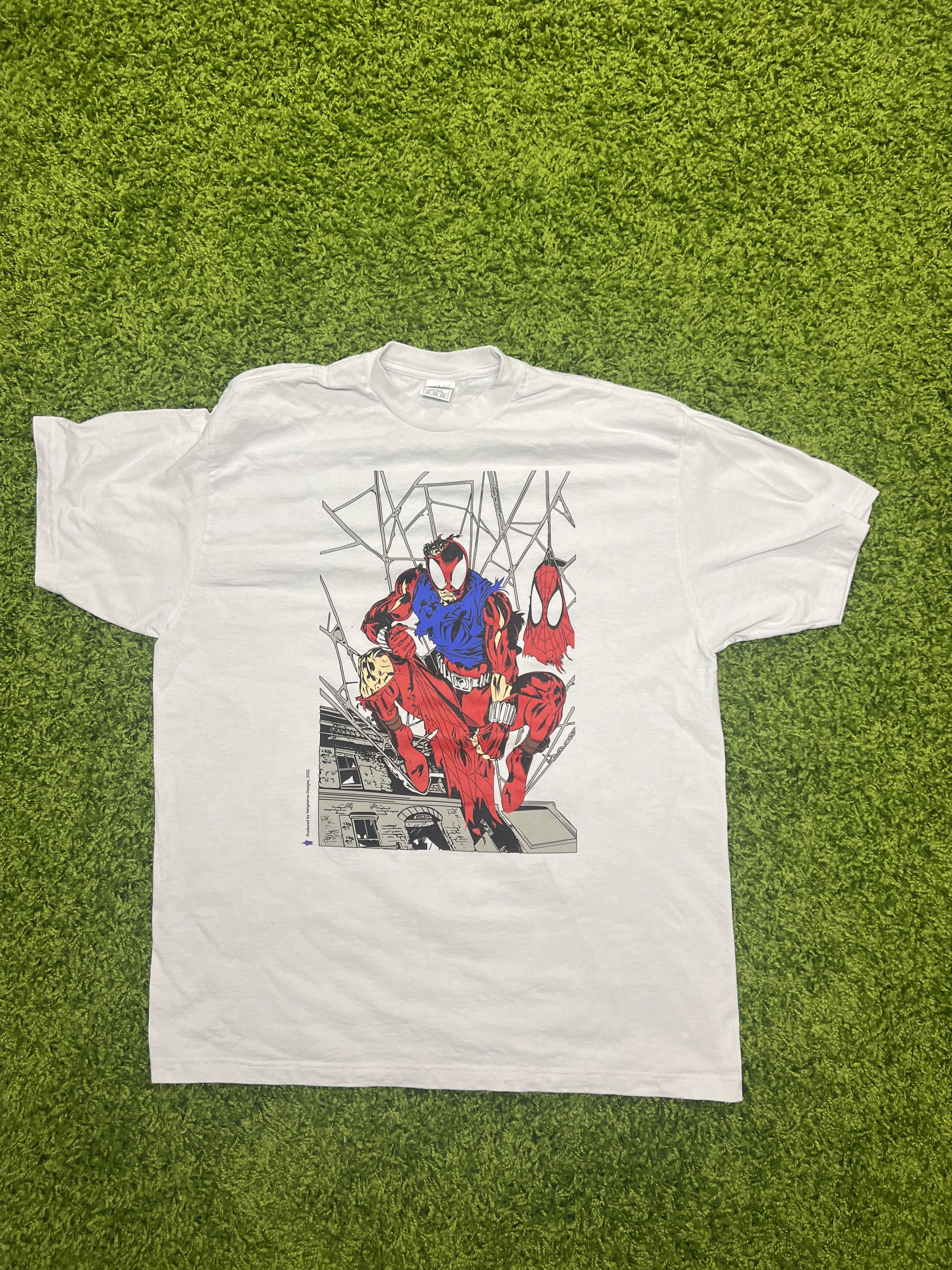 Marvel Comics Vengeance Designs x Marvel Spider-Man Scarlet Spider Shirt Size US XXL / EU 58 / 5 - 1 Thumbnail