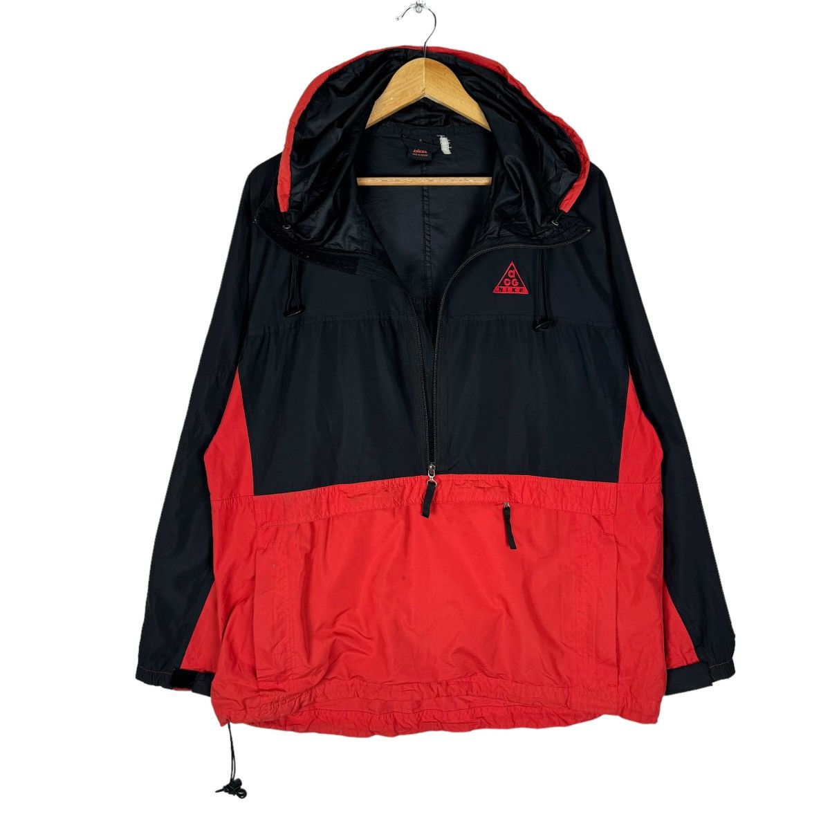 Vintage ❄️NIKE ACG 2 IN 1 HOODIE WINDBREAKER ANORAK JACKET Size US L / EU 52-54 / 3 - 7 Thumbnail