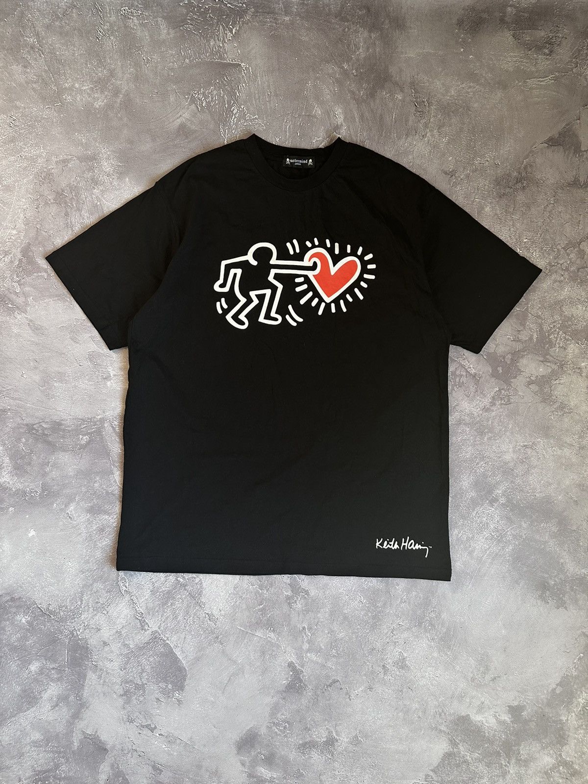 Mastermind Japan OG Mastermind Japan x Keith Haring Artwork Graphic T ...