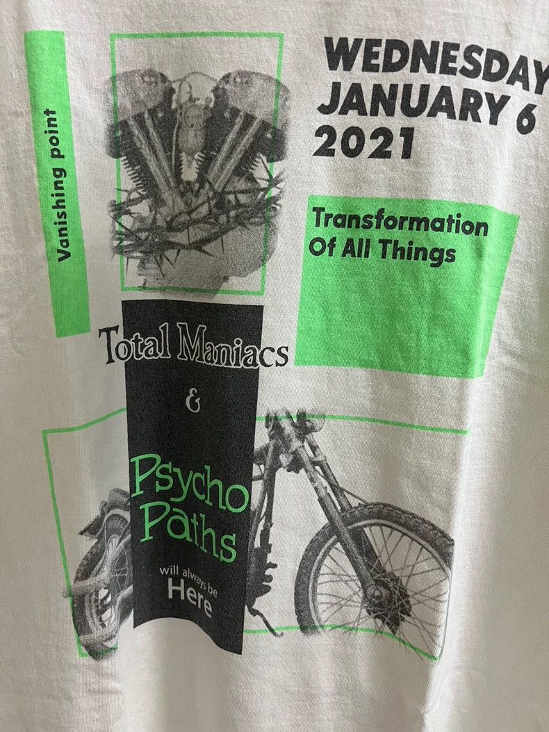 Saint Michael Saint Michael Motorcycle printed short sleeve Size US XL / EU 56 / 4 - 4 Thumbnail