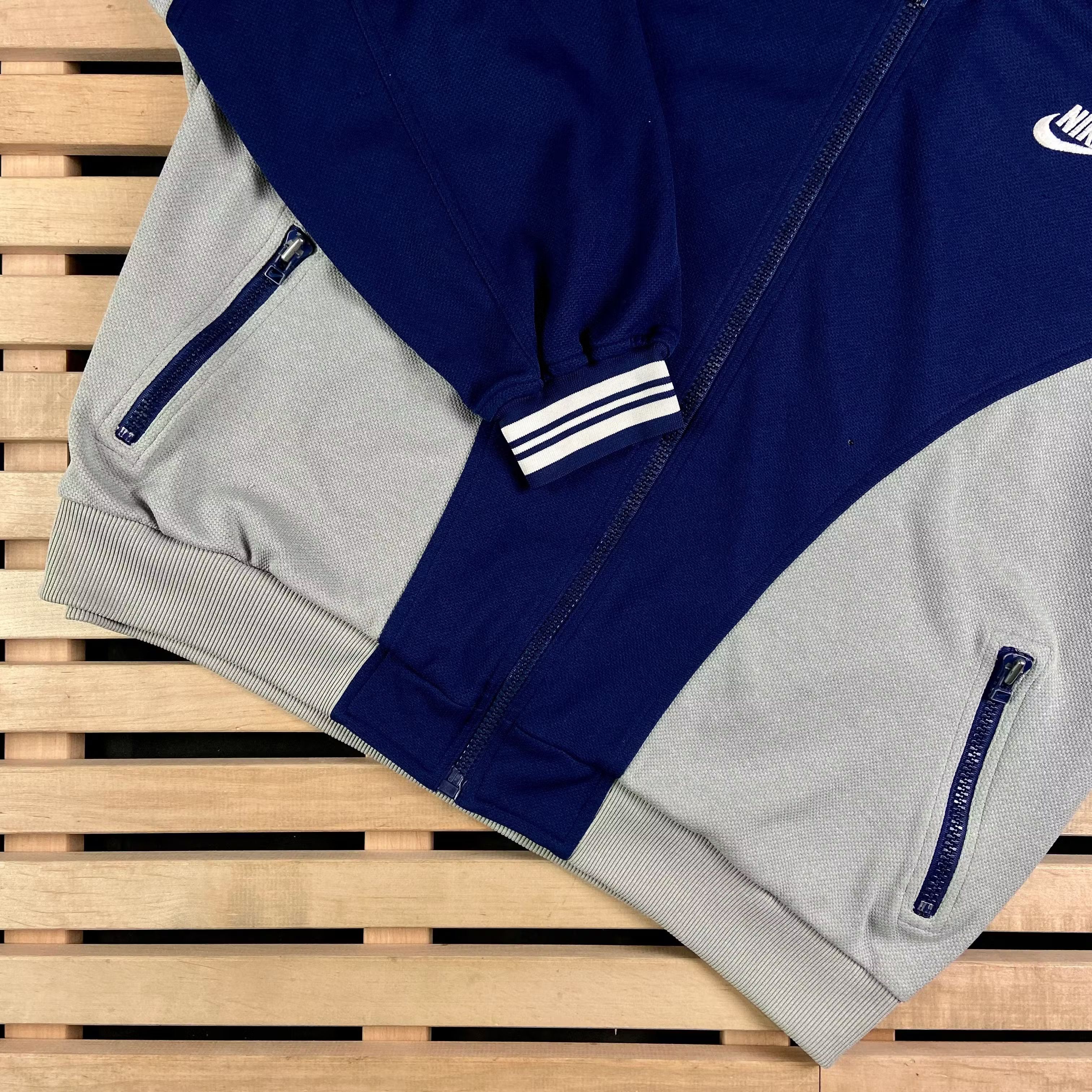 Nike × Vintage Mens Bomber Full Zip Nike Premier Vintage Size XL Size US XL / EU 56 / 4 - 3 Thumbnail