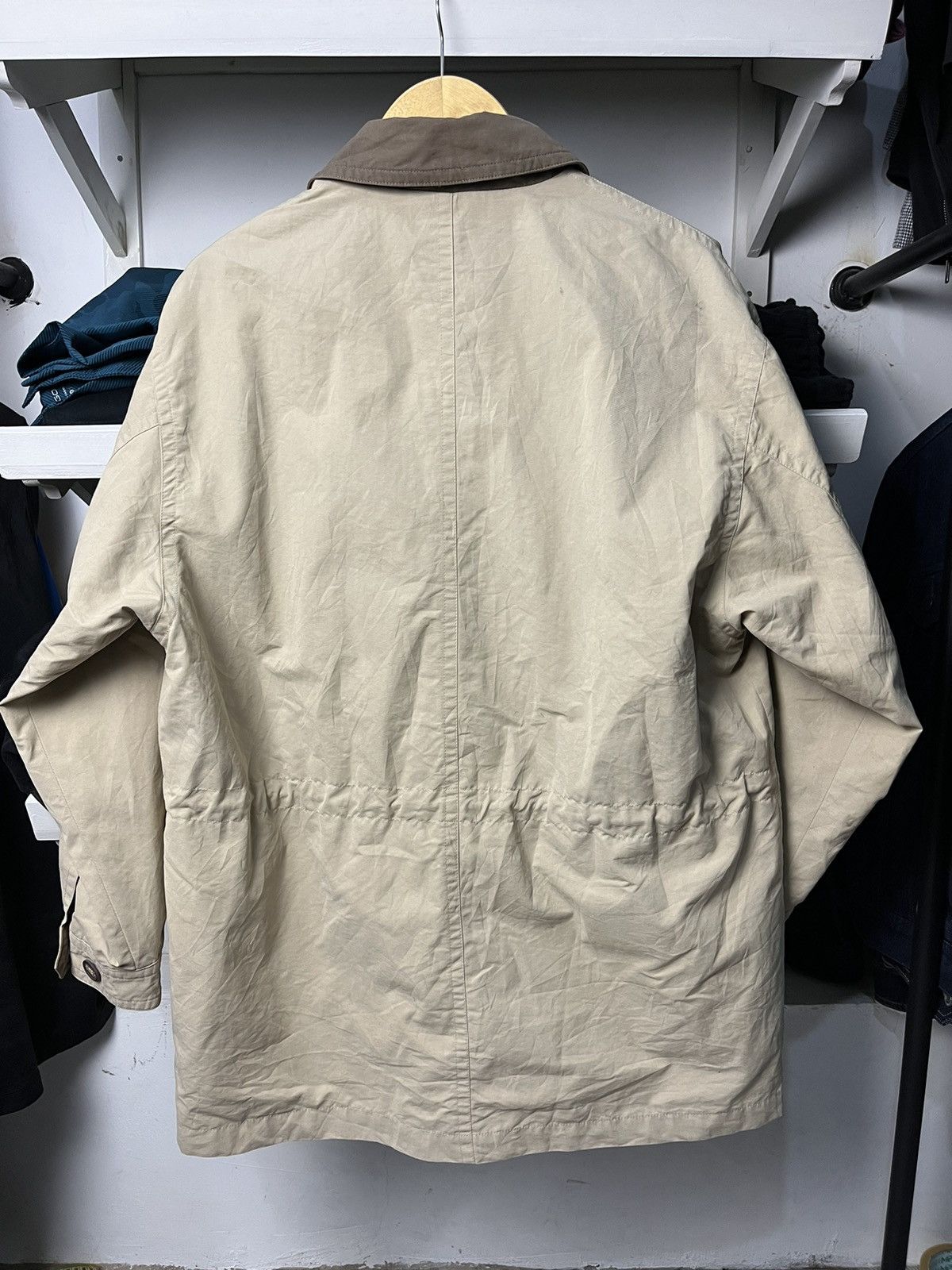Vintage × Yves Saint Laurent Vintage Yves Saint Laurent Tartan Parka Jacket Size US L / EU 52-54 / 3 - 8 Thumbnail