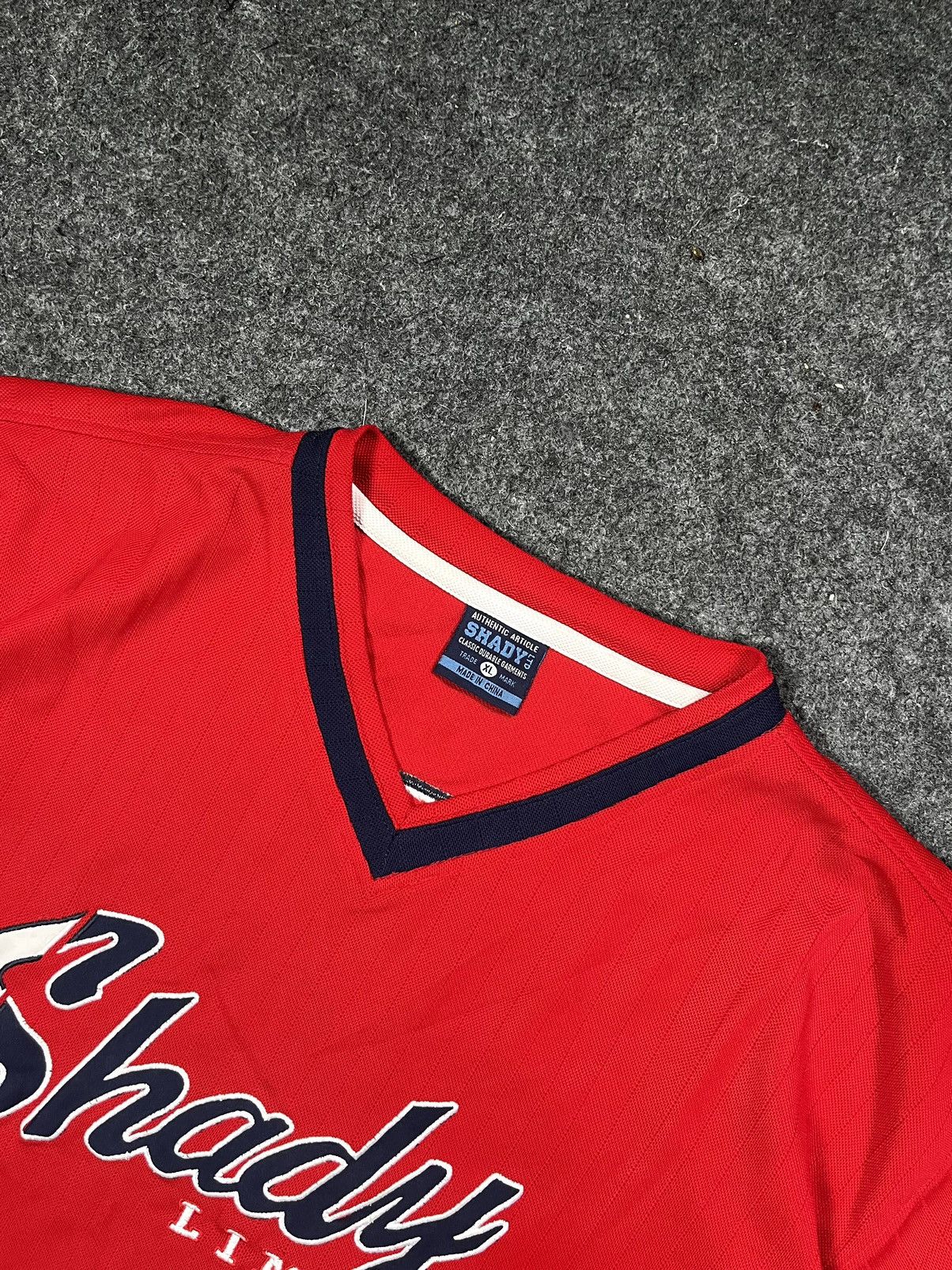 Shady Ltd × Vintage 00'S HIPHOP JERSEY EMINEM SLIM SHADY | Grailed