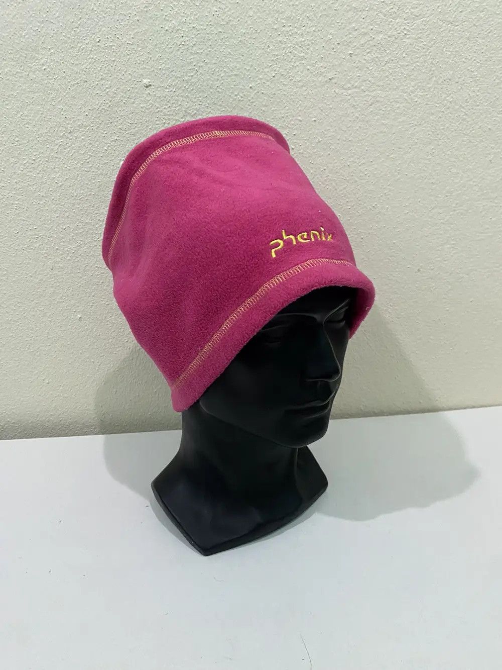 Phenix Vintage Phenix Plain Neck Warmer/ Gaiter Beanie Hat Size ONE SIZE - 3 Thumbnail