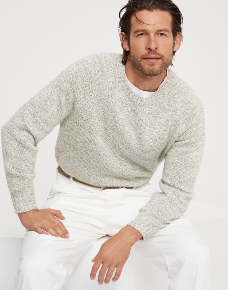 Brunello Cucinelli o1w1db10825 Cashmere Sweater in Green Size US M / EU 48-50 / 2 - 3 Thumbnail