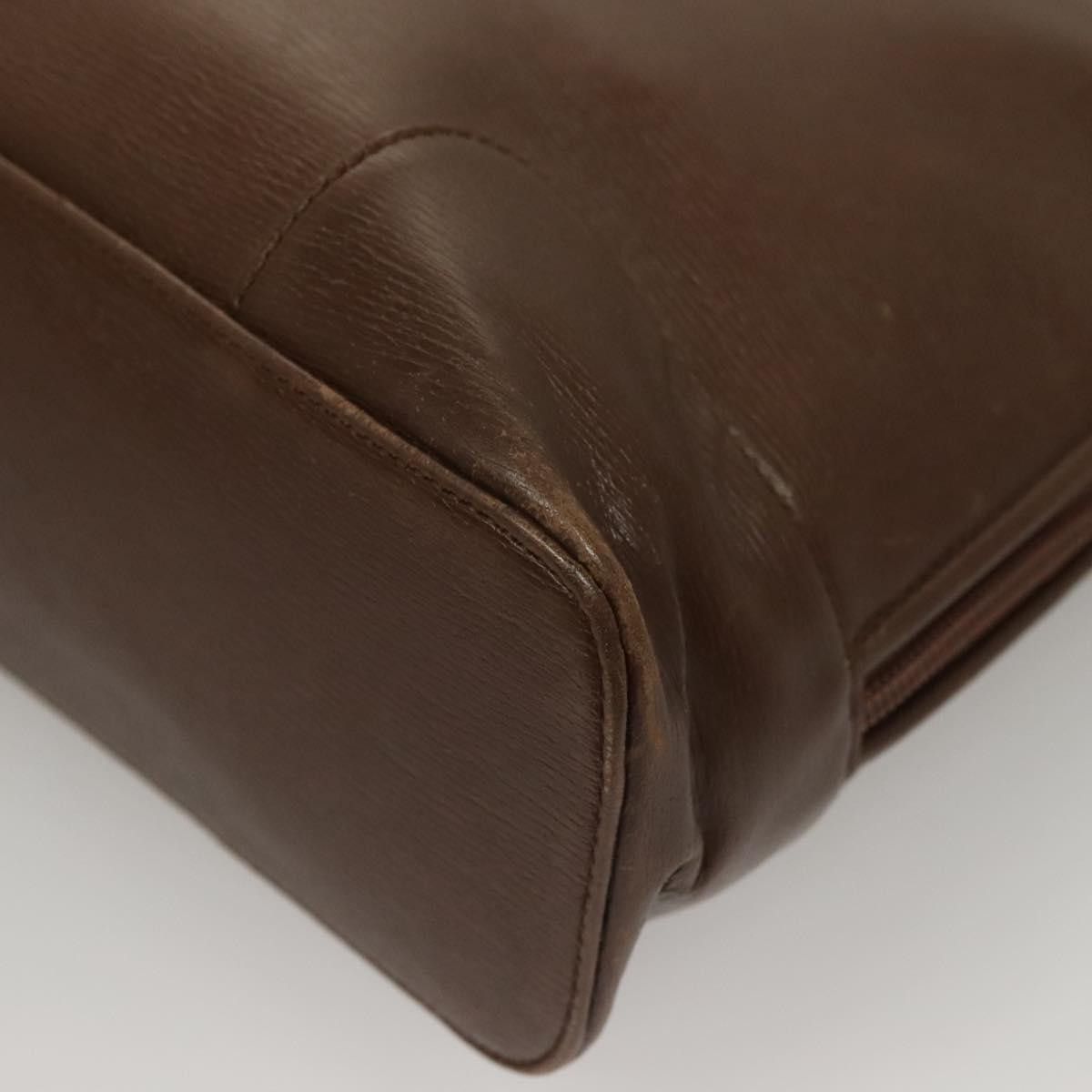 Gucci GUCCI Tote Bag Leather Brown Size ONE SIZE - 14 Thumbnail