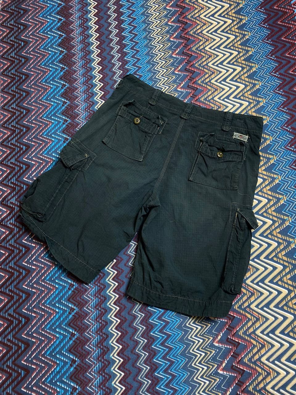 Lauren Ralph Lauren Crazy Vintage 90s Polo Ralph Lauren Tactical Cargo Shorts Size US 34 / EU 50 - 18 Thumbnail
