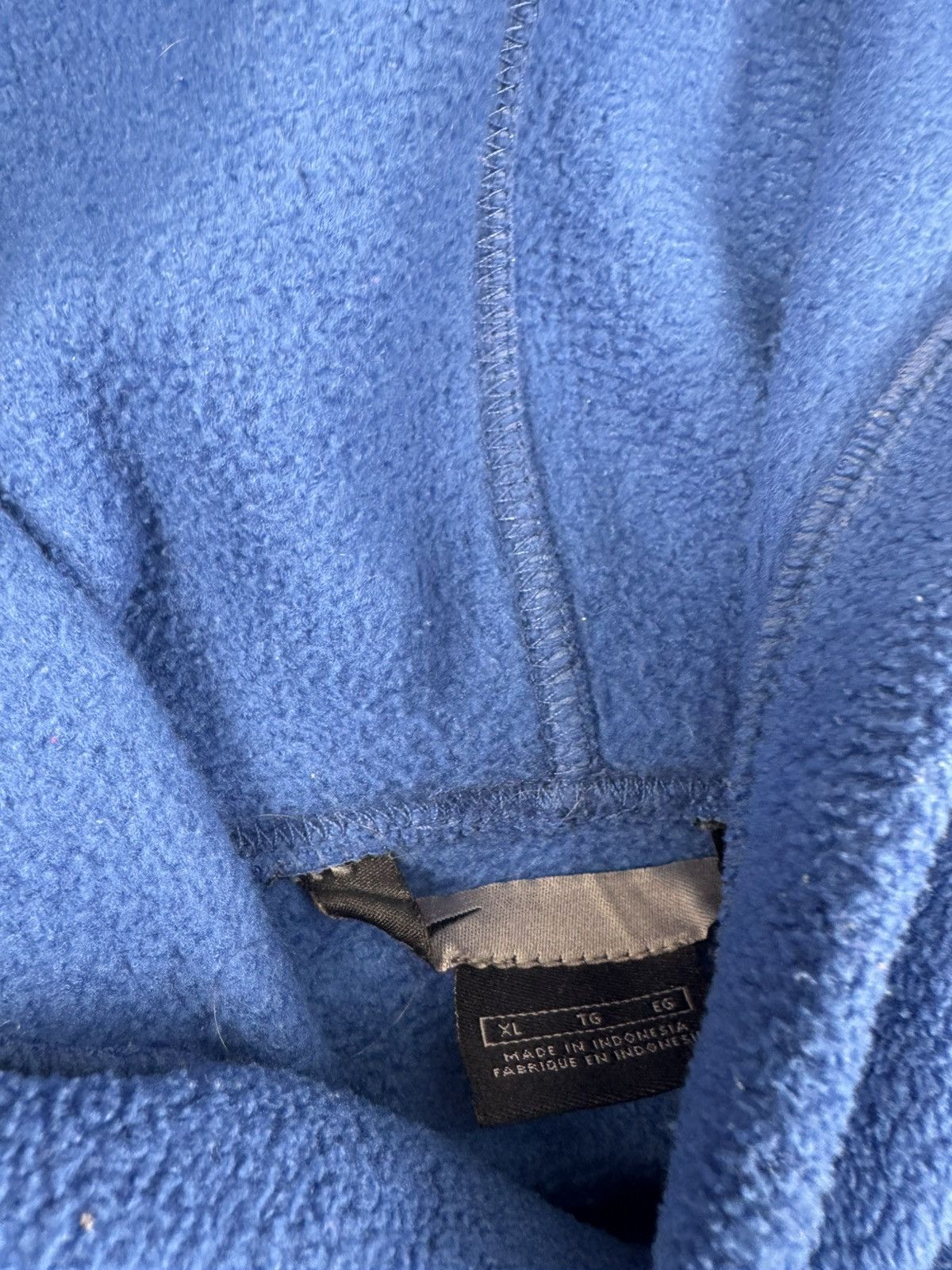 Nike × Vintage NIKE VINTAGE TEDDY FLEECE CENTER LOGO OVERSIZE BOXY HOODIE Size US XL / EU 56 / 4 - 8 Thumbnail