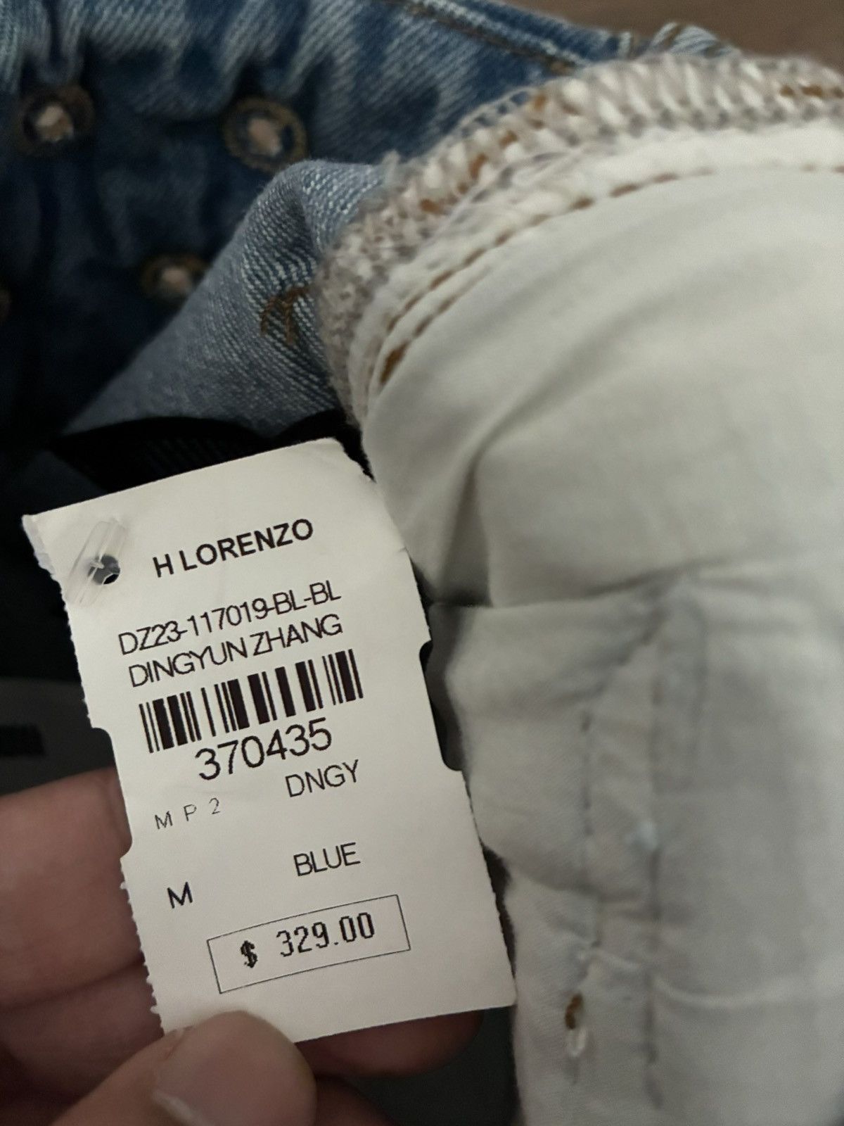 Dingyun Zhang Dingyun Zhang Jeans Size US 32 / EU 48 - 3 Thumbnail