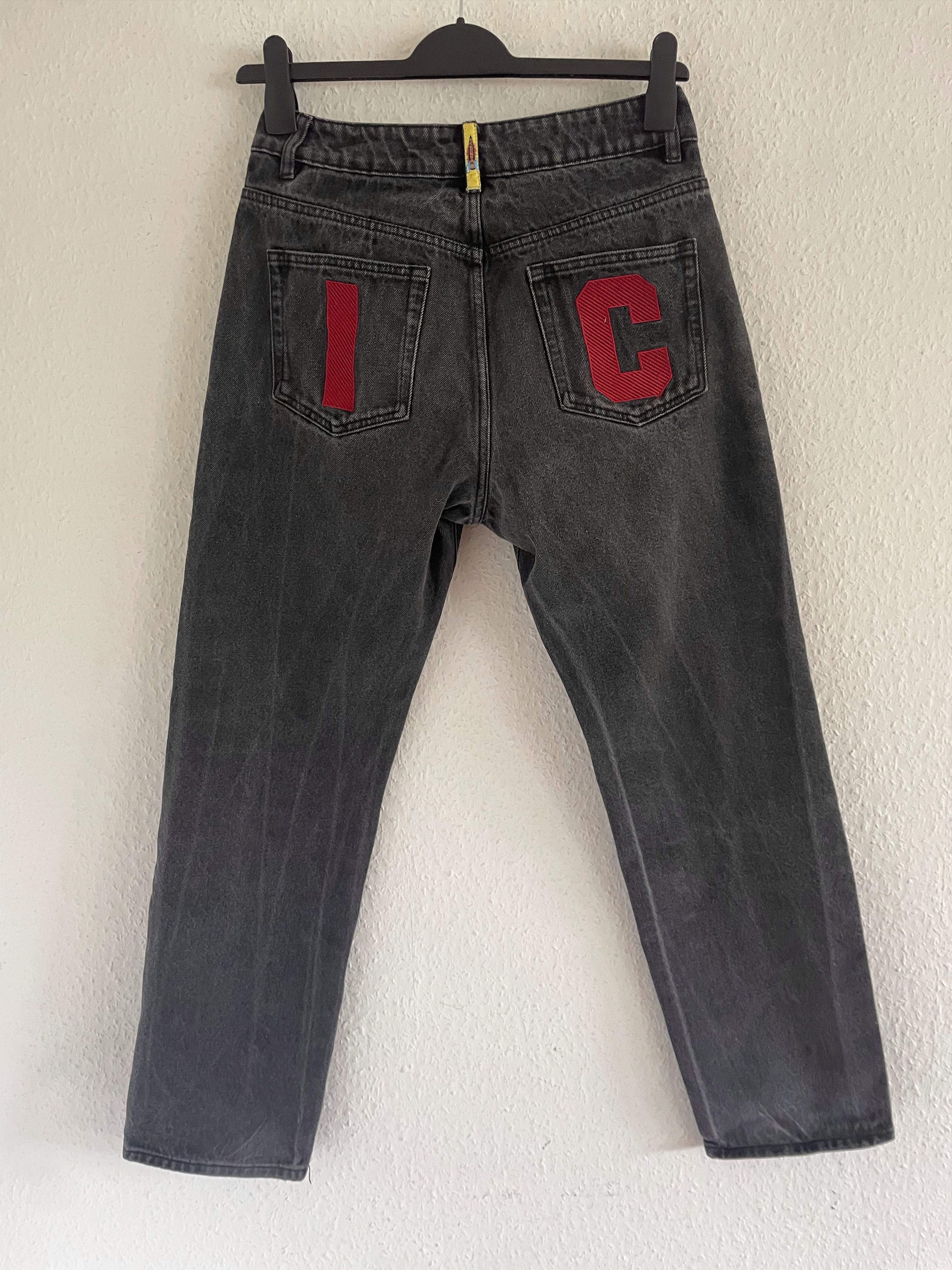 Icecream Running Dog Crotch Print Jeans Size US 30 / EU 46 - 7 Thumbnail