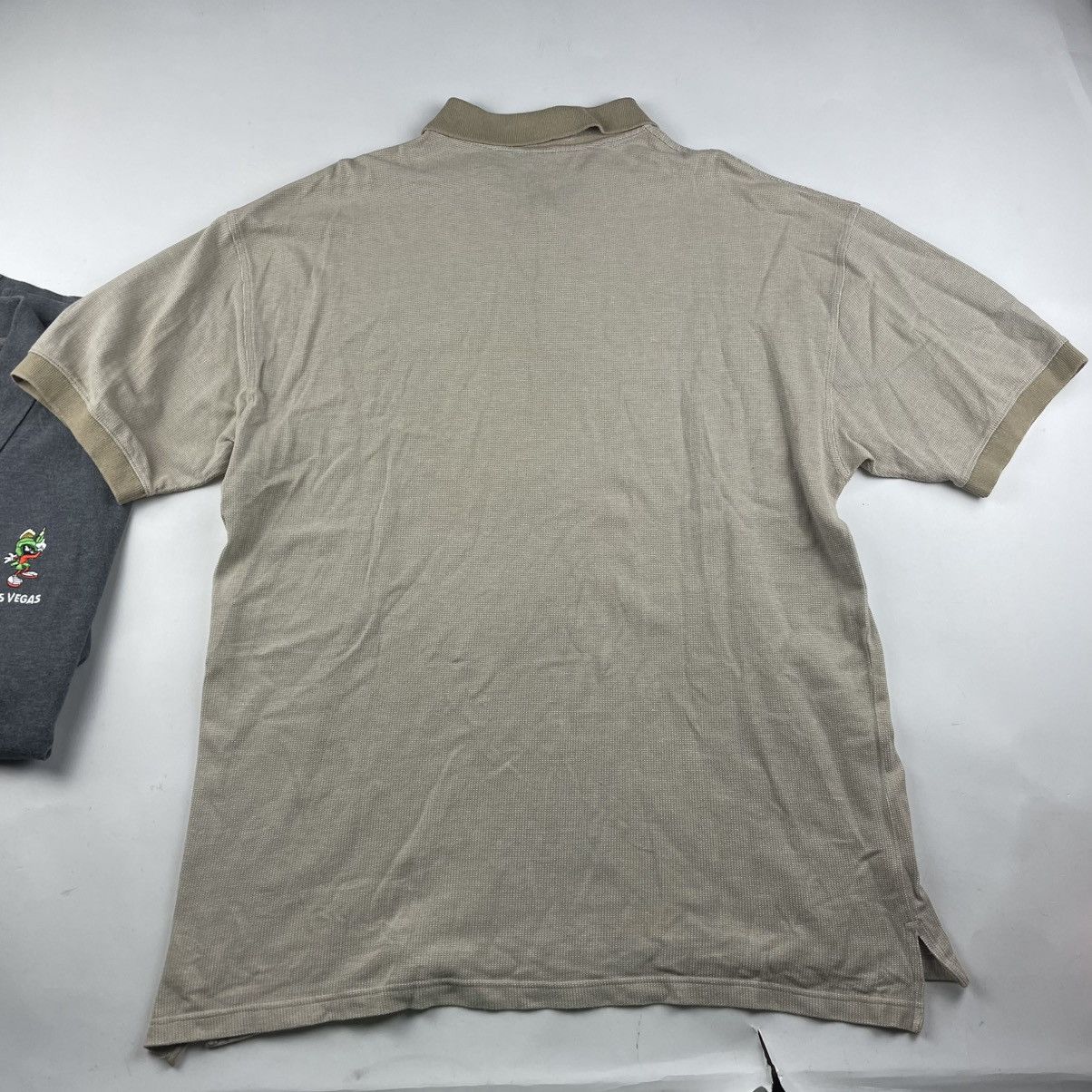 Warner Bros Lot Of 2 VTG Warner Bros Marvin Martian & Taz Polo Shirt XL Size US XL / EU 56 / 4 - 11 Thumbnail