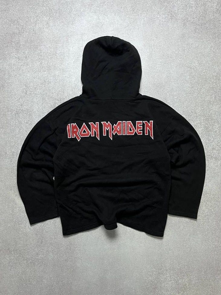 Band Tees Vintage Iron Maiden 3D Graphic Boxy Hoodie S Size US S / EU 44-46 / 1 - 3 Thumbnail