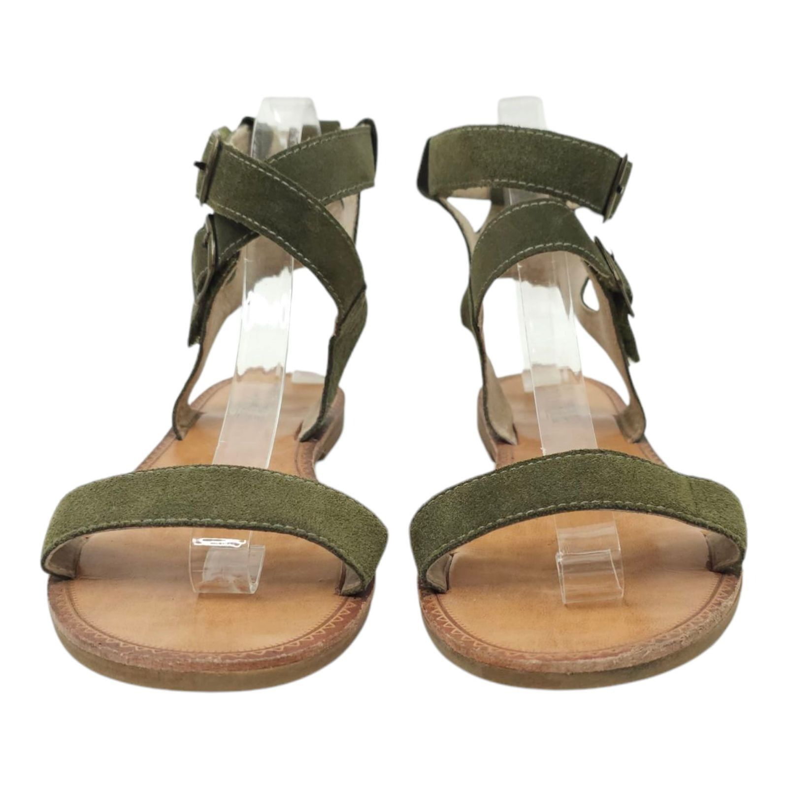 Other Boutique Corkys Allison Sandals Suede Womens Size 9 Green Size US 9 / IT 39 - 3 Thumbnail