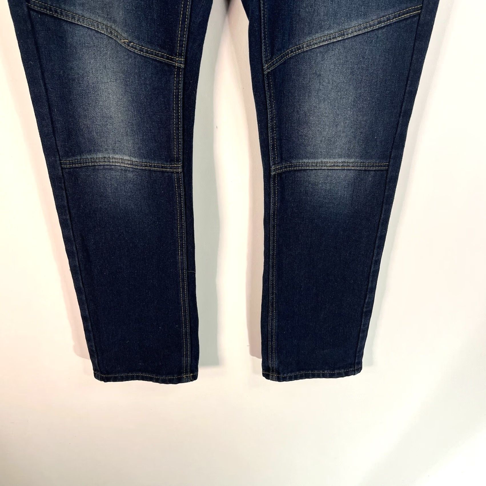 Vintage Kaalu Euro Jeans Straight Leg Mens Jeans 36 Blue Cotton Denim Regular 36X32 USA Logo London Preppy 90s Mens Size US 36 / EU 52 - 4 Thumbnail