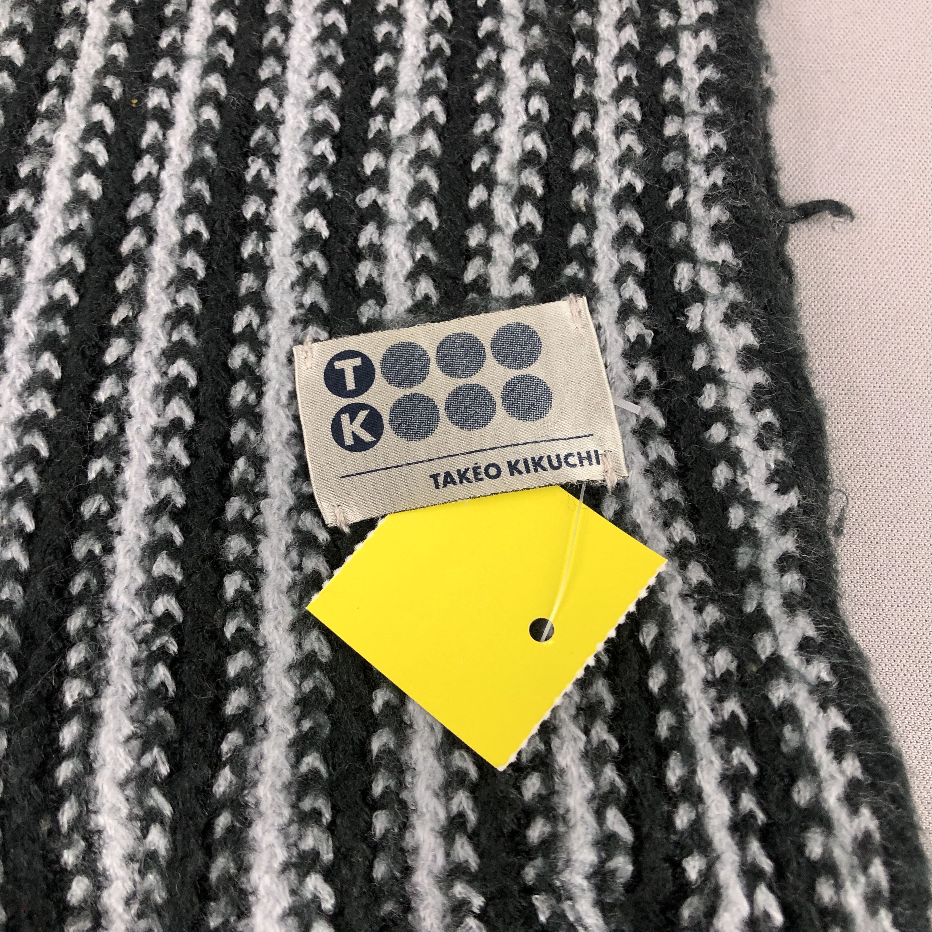 Takeo Kikuchi Vintage Takeo Kikuchi Knit Scarf / Muffler / Neckwear Size ONE SIZE - 4 Thumbnail
