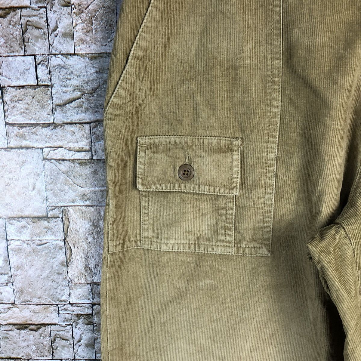 Gap Gap Reservist vintage Brown Corduroy bush Pants #A153 Size US 31 - 11 Thumbnail