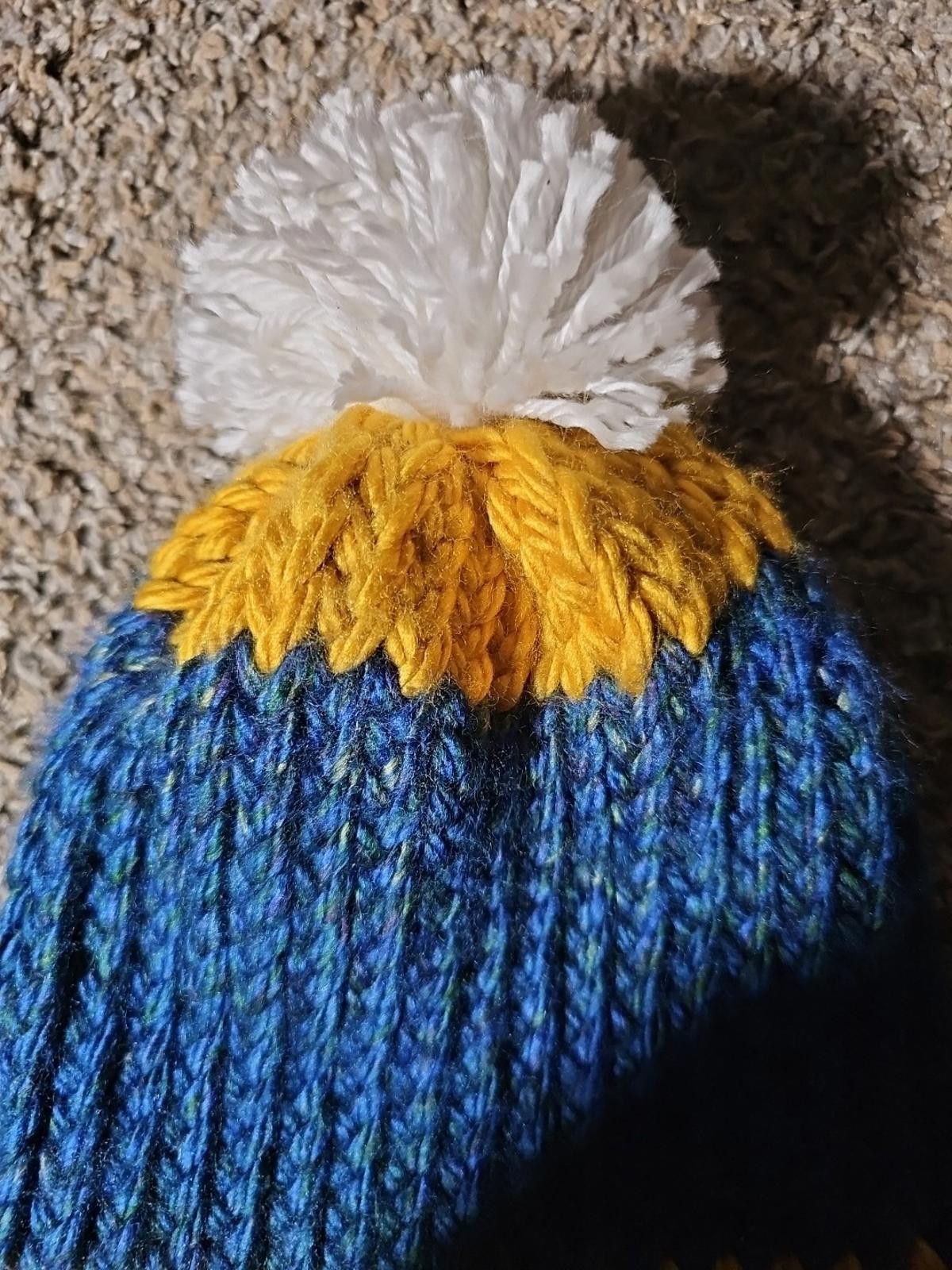 The Unbranded Brand Winter Knit Pom Beanie Hat Size ONE SIZE - 3 Thumbnail