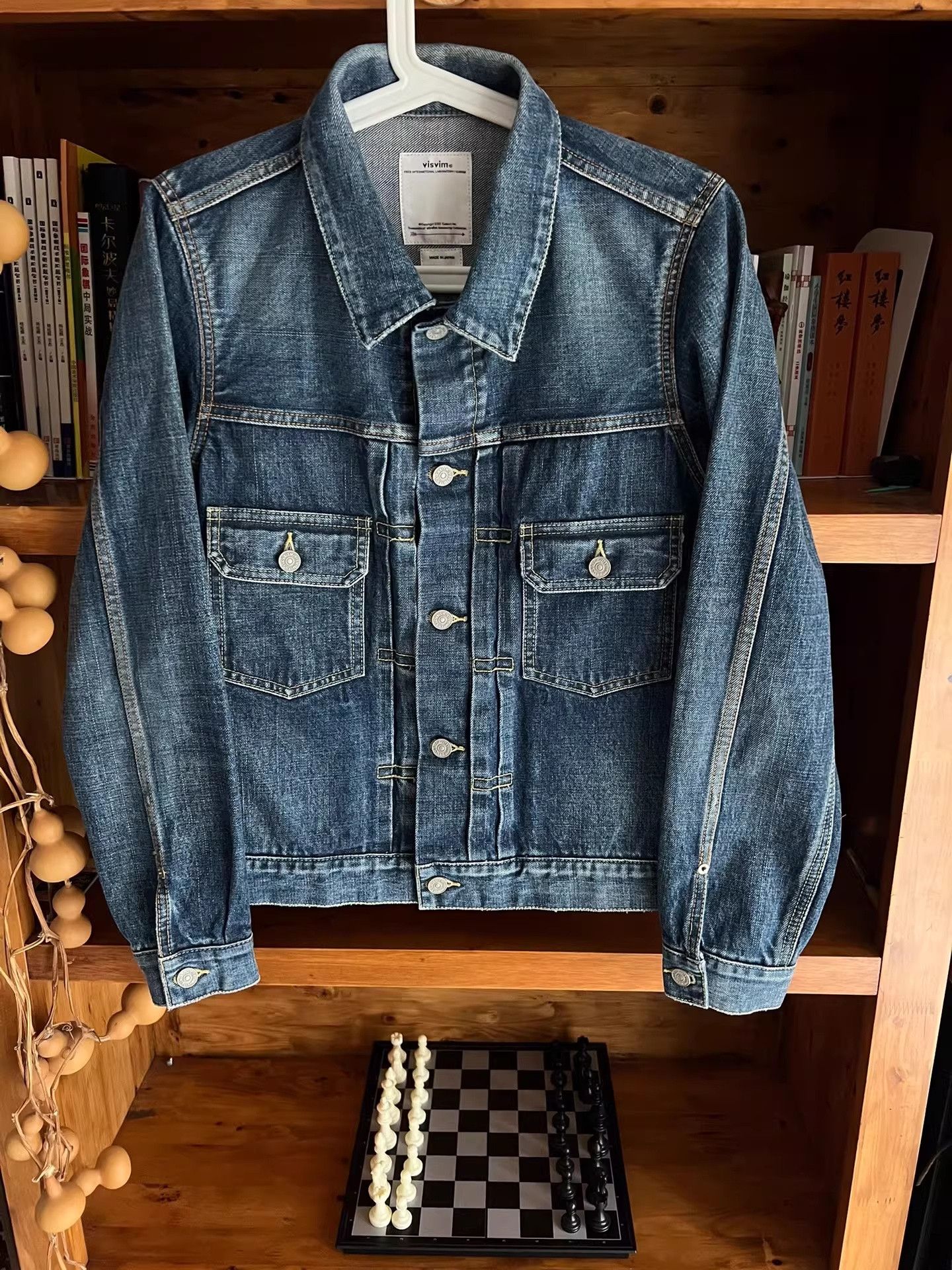Visvim visvim ss 101 JKT Dmgd-1001 19ss Denim Jacket Size US S / EU 44-46 / 1 - 4 Thumbnail