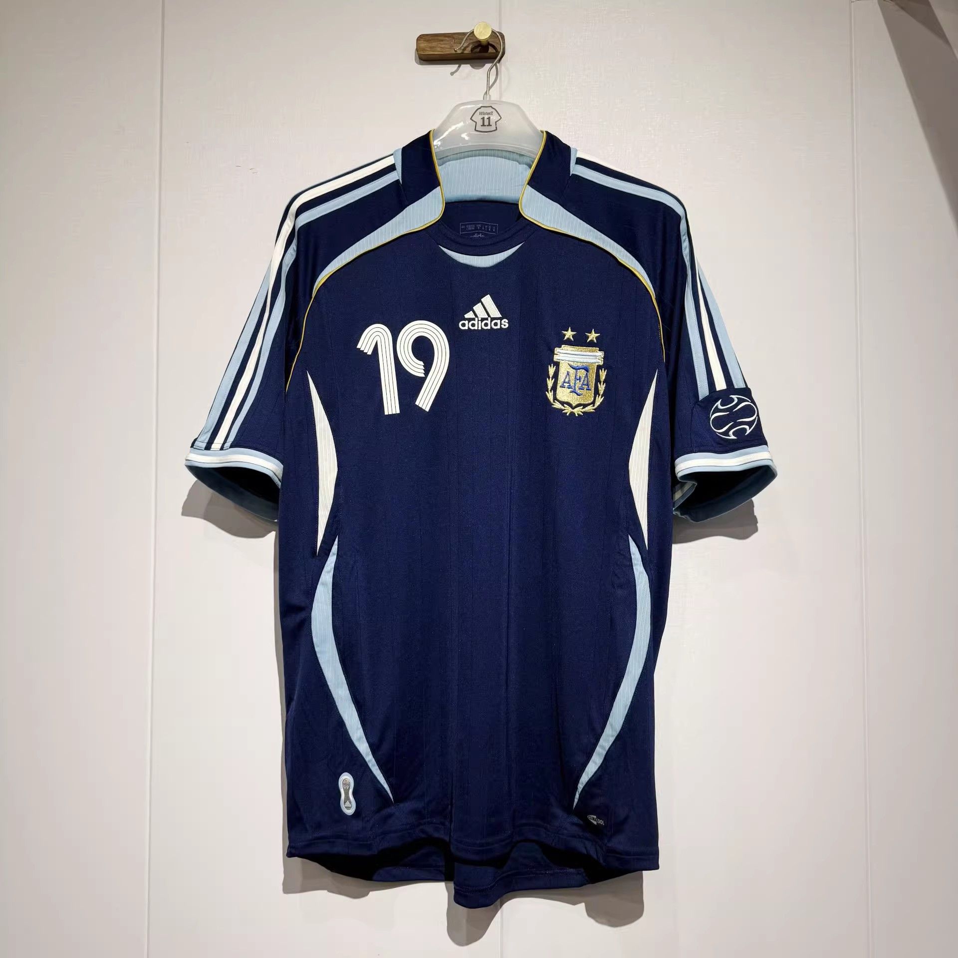 Other 2006 Argentina 19 Messi Jersey Size US XXL / EU 58 / 5 - 2 Thumbnail