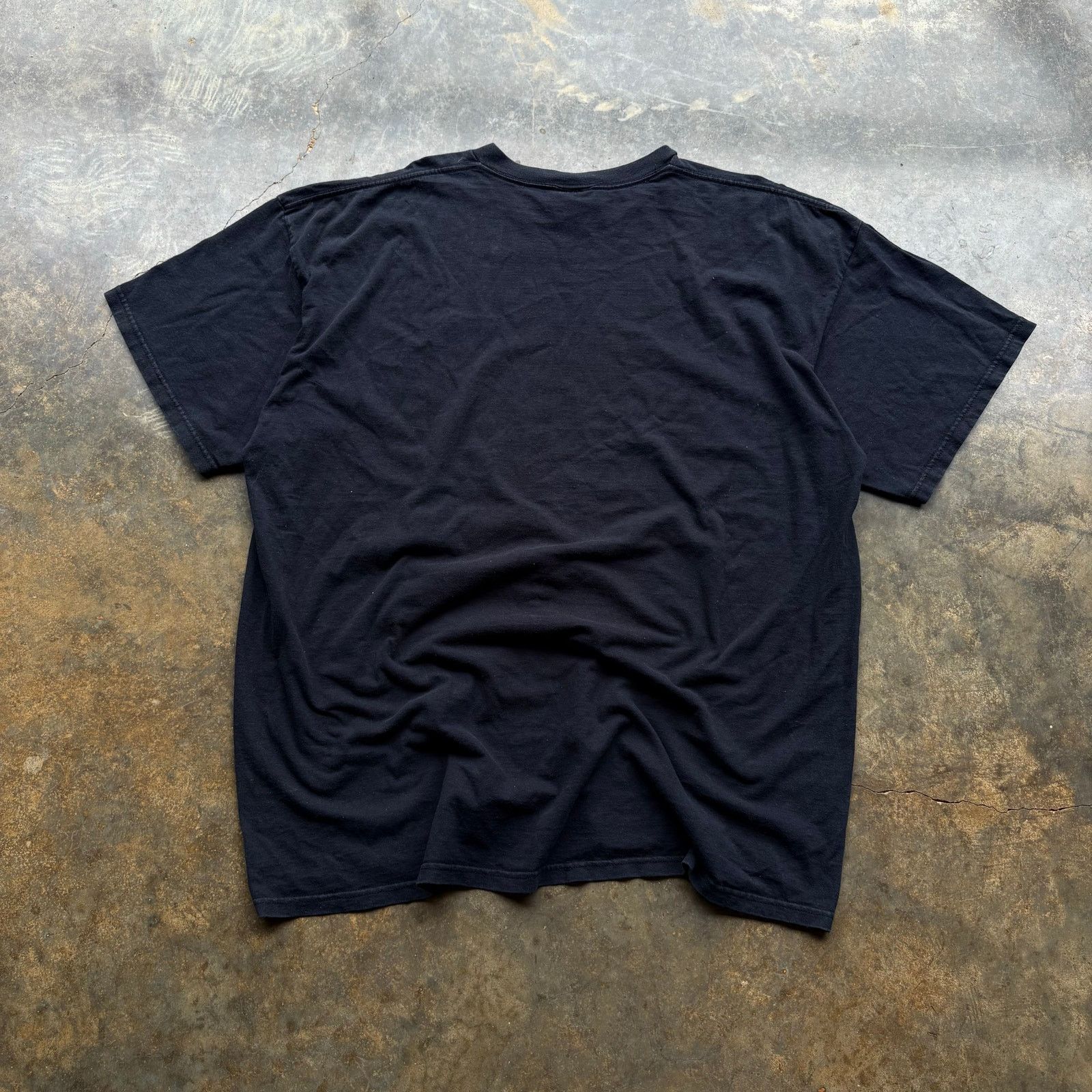 Nike Vintage USA Made Black Nike Swoosh T-shirt Size US XL / EU 56 / 4 - 3 Thumbnail