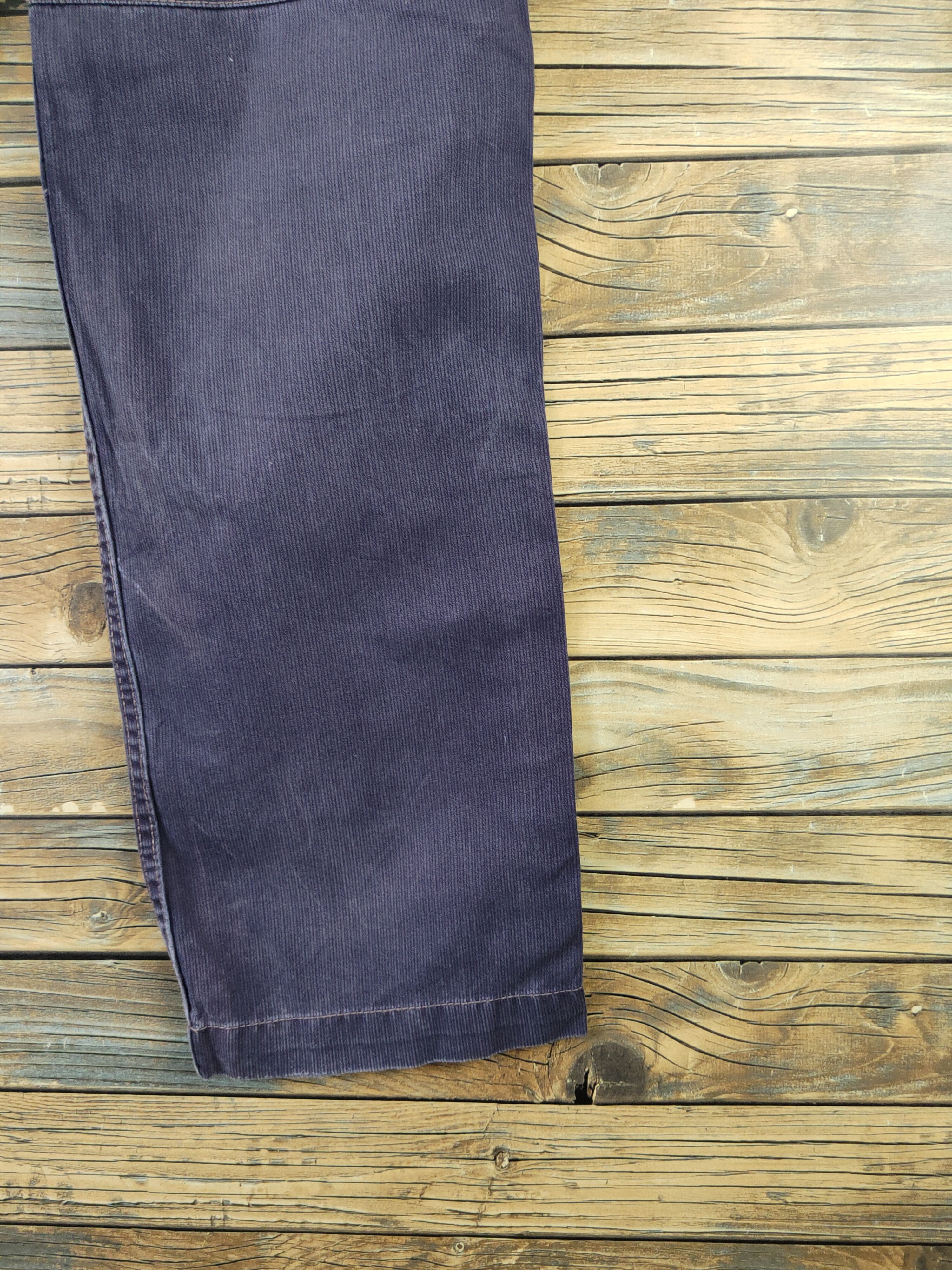 Japanese Brand DL Dogman Purple Faded Multipocket Cargo Pants #1956 Size US 29 - 14 Thumbnail