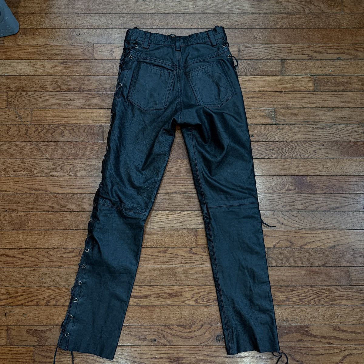 Genuine Leather Leather Pants Size US 28 / EU 44 - 2 Thumbnail