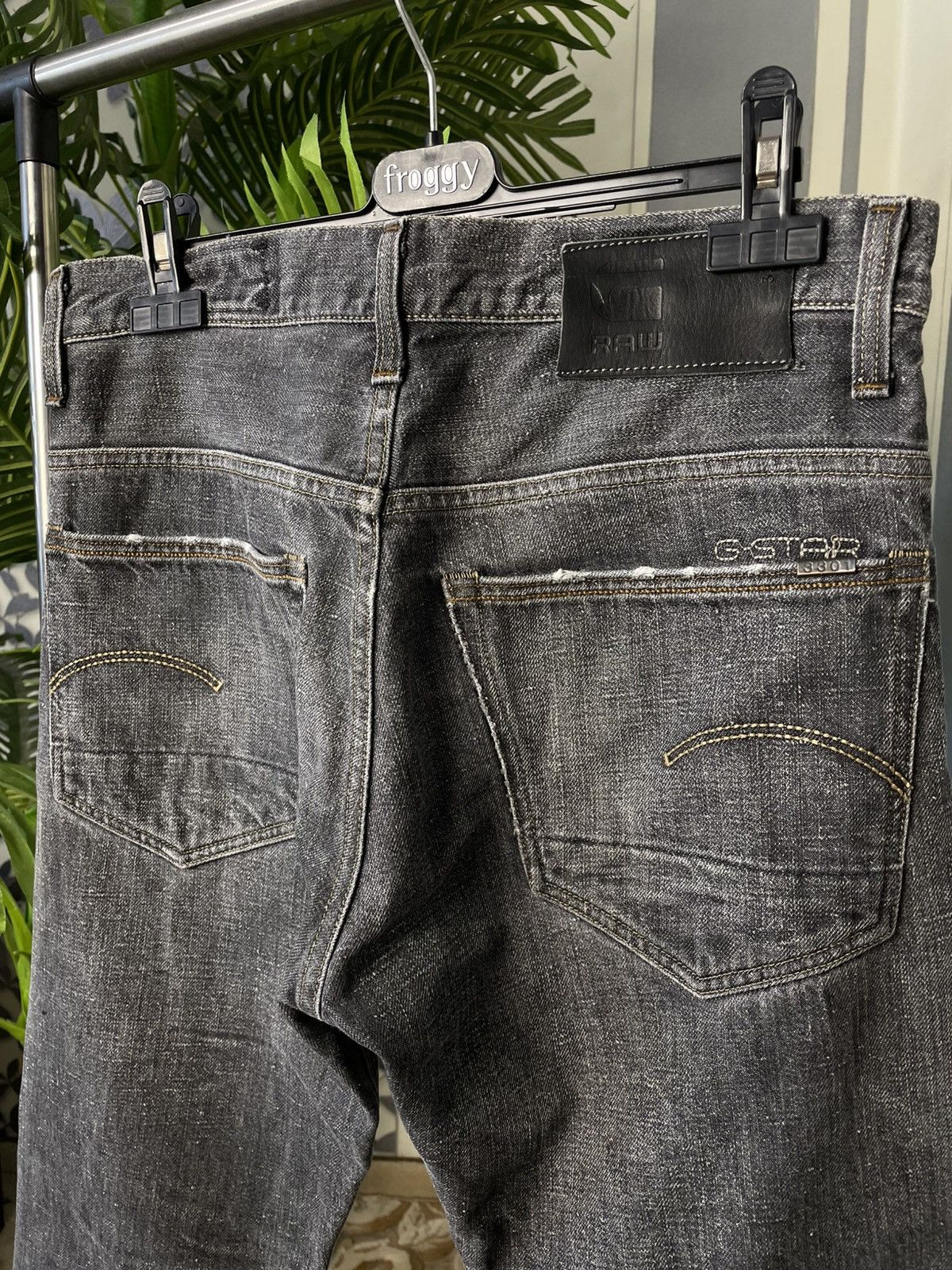 G-Star G-Star RAW Men’s Grey Jeans Pants 3301 Size 31x32 Size US 31 - 3 Thumbnail
