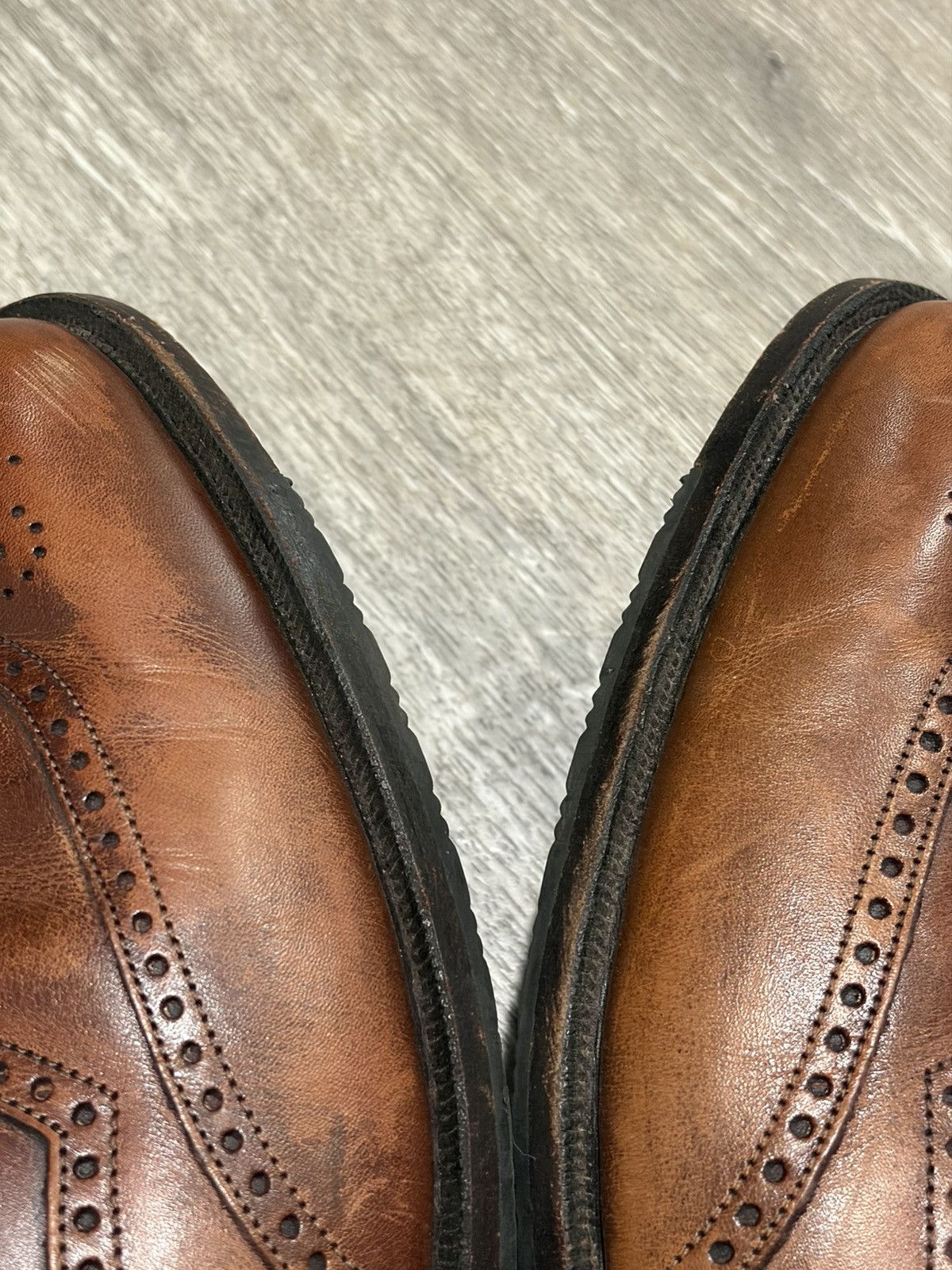 Florsheim Florsheim Magneforce Shoes Leather Wingtip Brogue Oxfords Size US 13 / EU 46 - 14 Thumbnail
