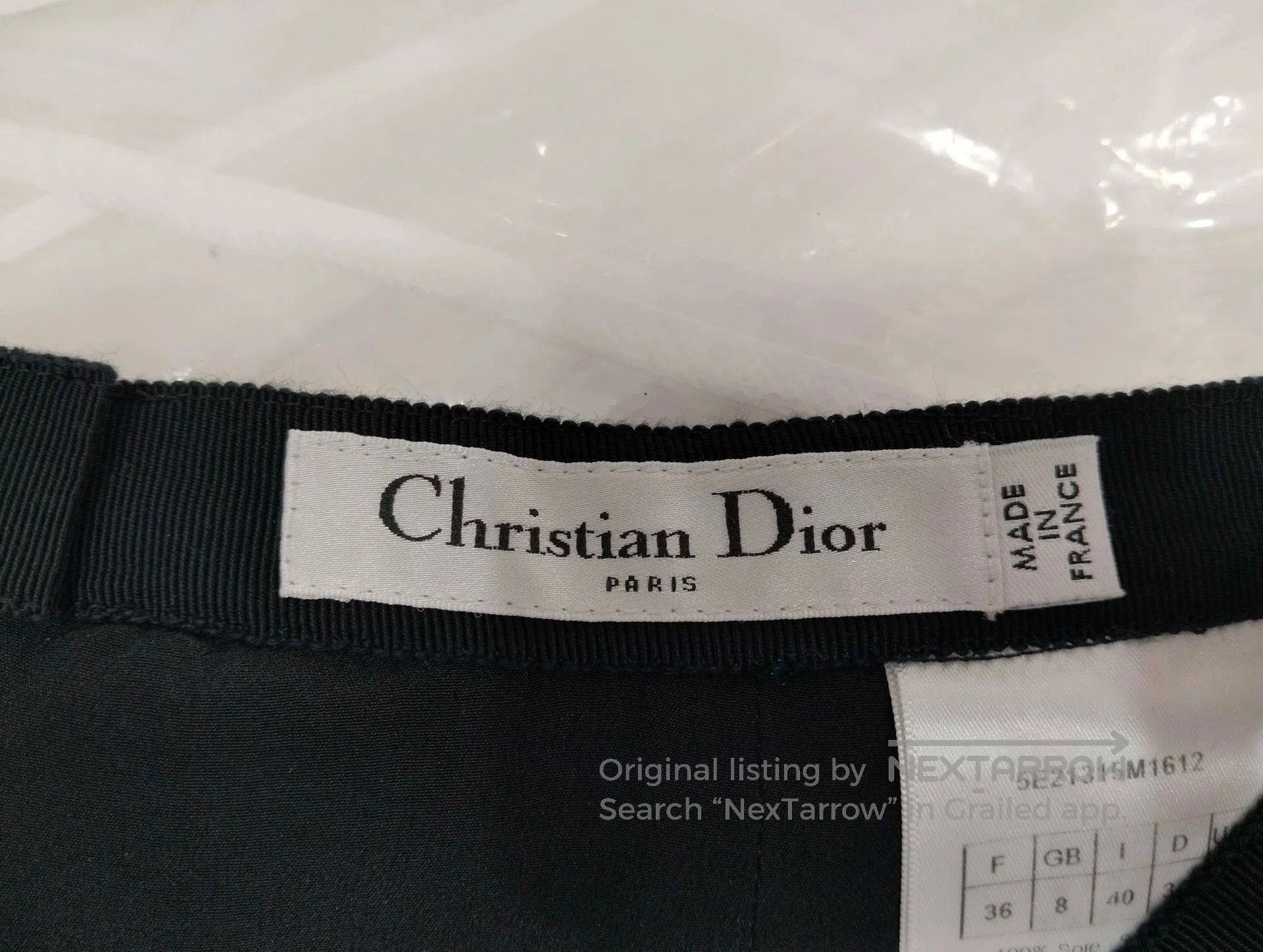 Dior black tulle mini skirt by Dior. Size US 36 / EU 52 - 3 Thumbnail