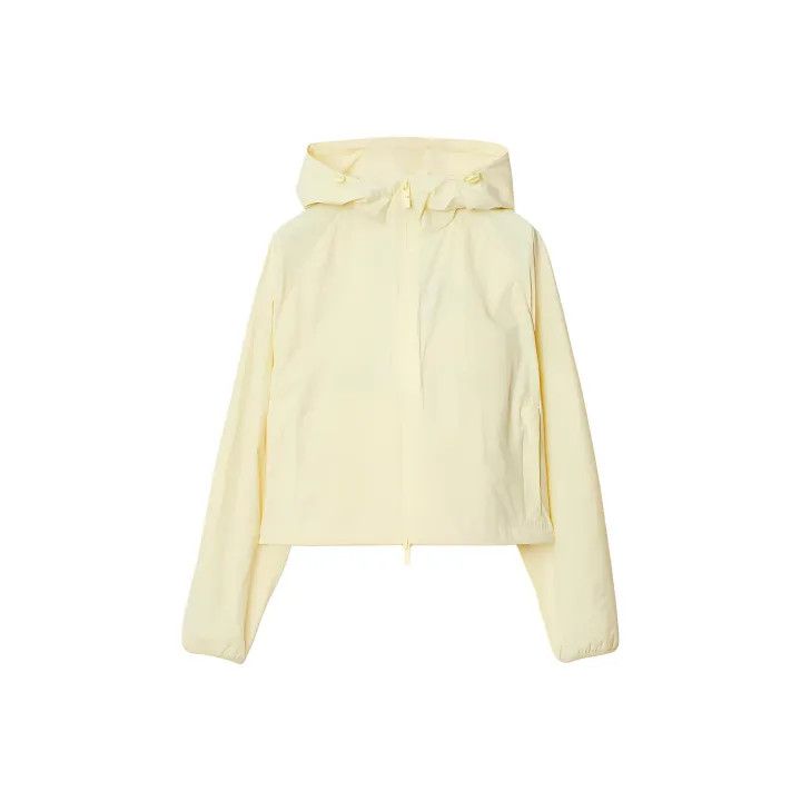 Burberry Burberry Yellow Logo Hooded Jacket 0079 Size XS / US 0-2 / IT 36-38 - 1 Thumbnail
