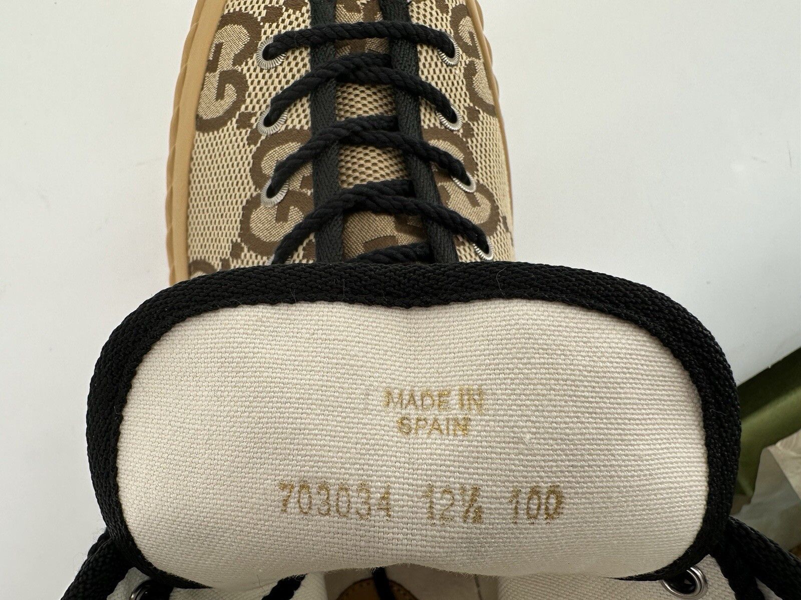 Gucci New Gucci Sneakers Size-EU46,5/UK-12,5/US-13,5 Size US 13 / EU 46 - 9 Thumbnail
