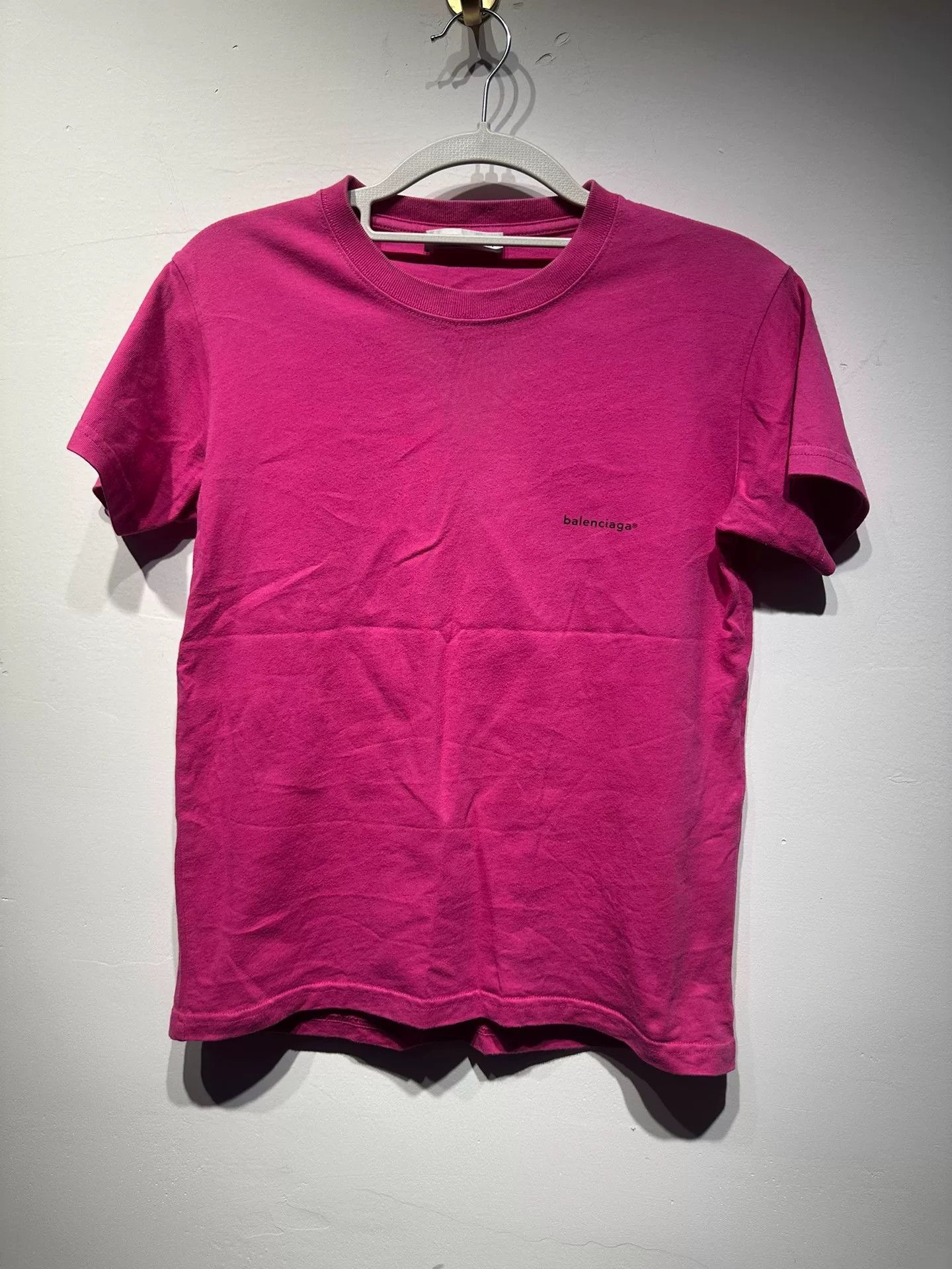 Balenciaga Balenciaga Retro Pink T-Shirt S Women Size S / US 4 / IT 40 - 1 Thumbnail