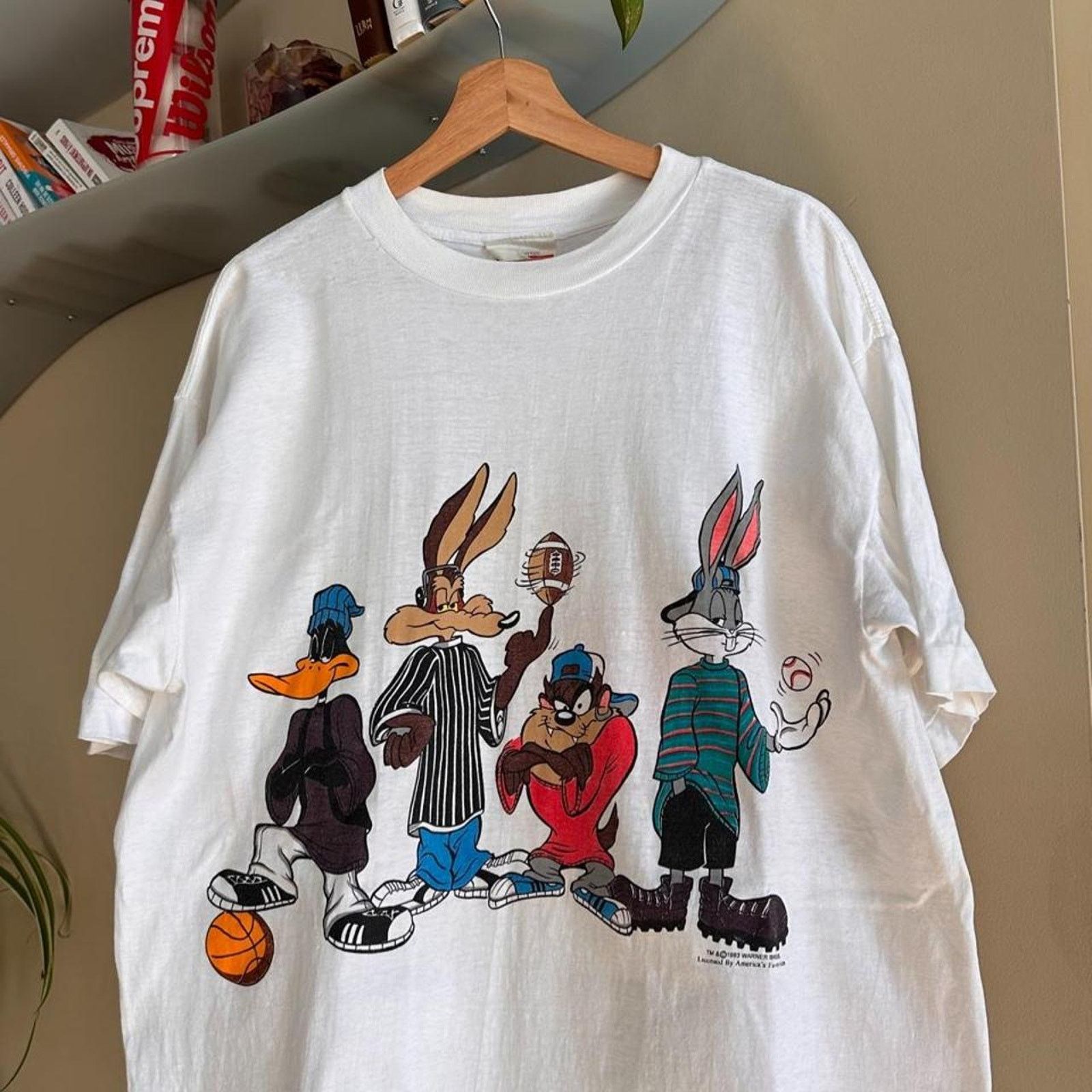 Cartoon Network × Vintage Vintage 1991 Looney Tunes Cartoon Shirt Size US L / EU 52-54 / 3 - 2 Thumbnail