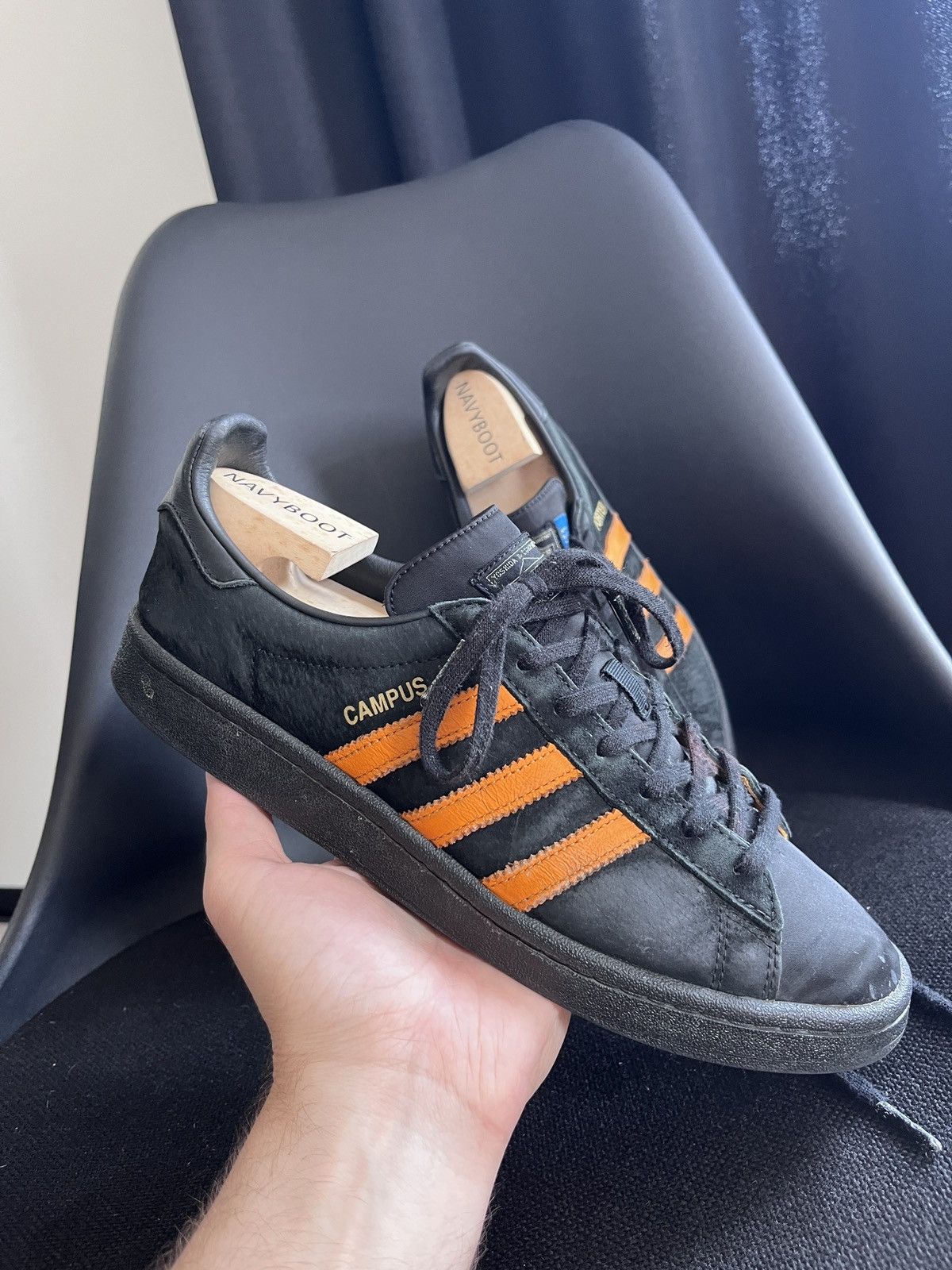 Adidas × Porter Adidas x Porter Yoshida & Co Campus Sneakers Size US 7.5 / EU 40-41 - 19 Thumbnail