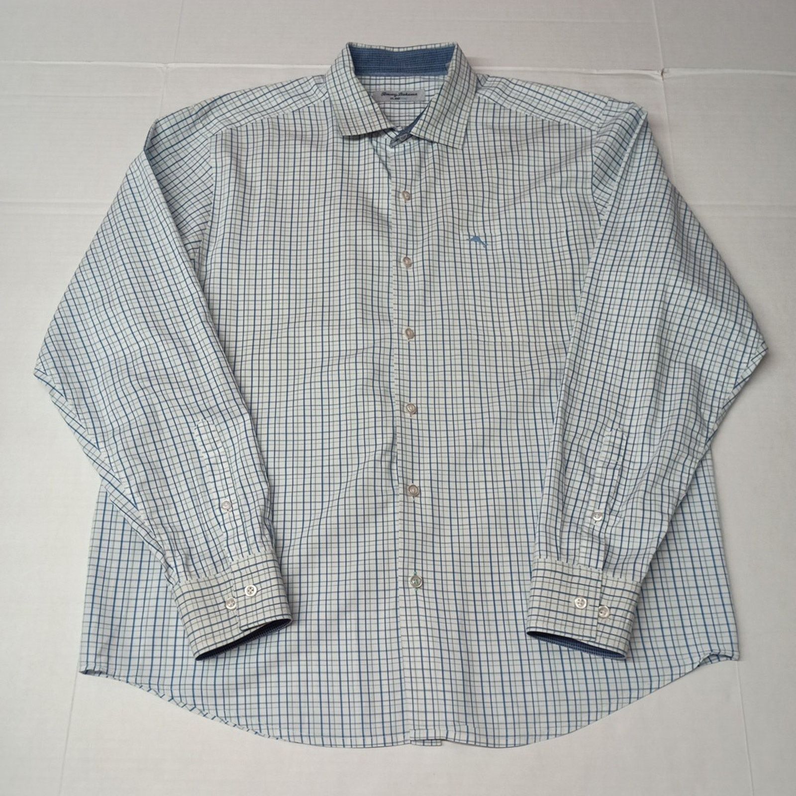 Tommy Bahama Tommy Bahama Shirt Island Zone Men's L Blue Green Button Up Size US L / EU 52-54 / 3 - 1 Thumbnail