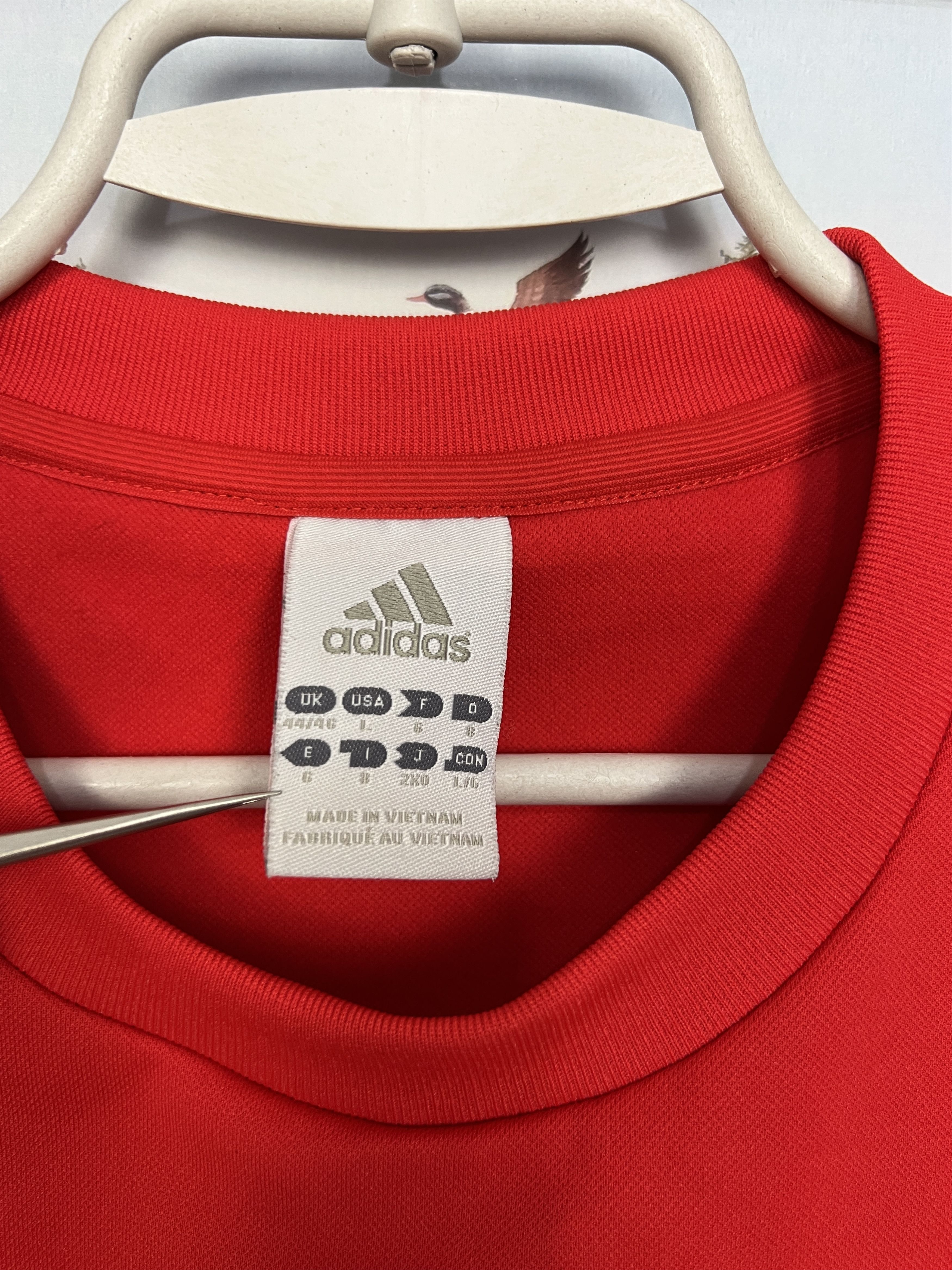 Adidas Benfica Football Sweatshirt Soccer Track Top Crewneck Size US L / EU 52-54 / 3 - 5 Thumbnail