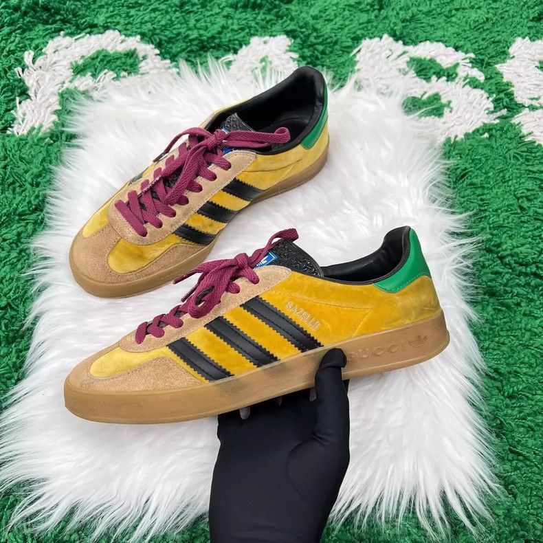 Gucci Gucci Adidas Collaboration Casual Sneakers Size 40.5-2505 Size US 8.5 / EU 41-42 - 2 Thumbnail