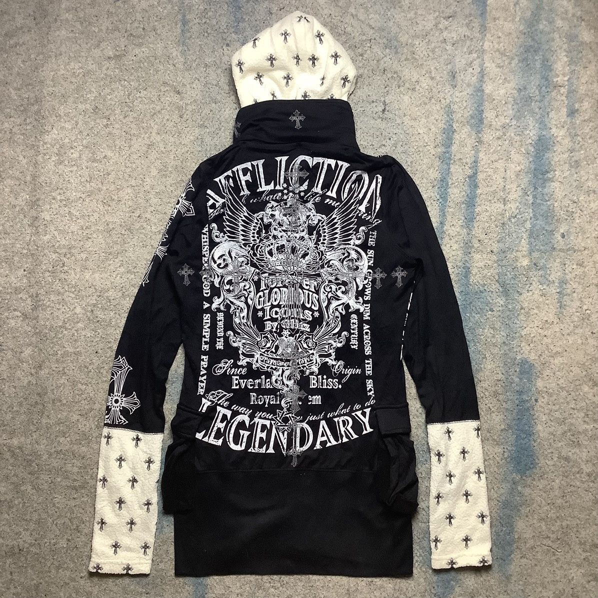 14th Addiction × KMRii × Seditionaries Vintage Bondage Style Glitz Affliction Japanese Brand Size US M / EU 48-50 / 2 - 18 Thumbnail