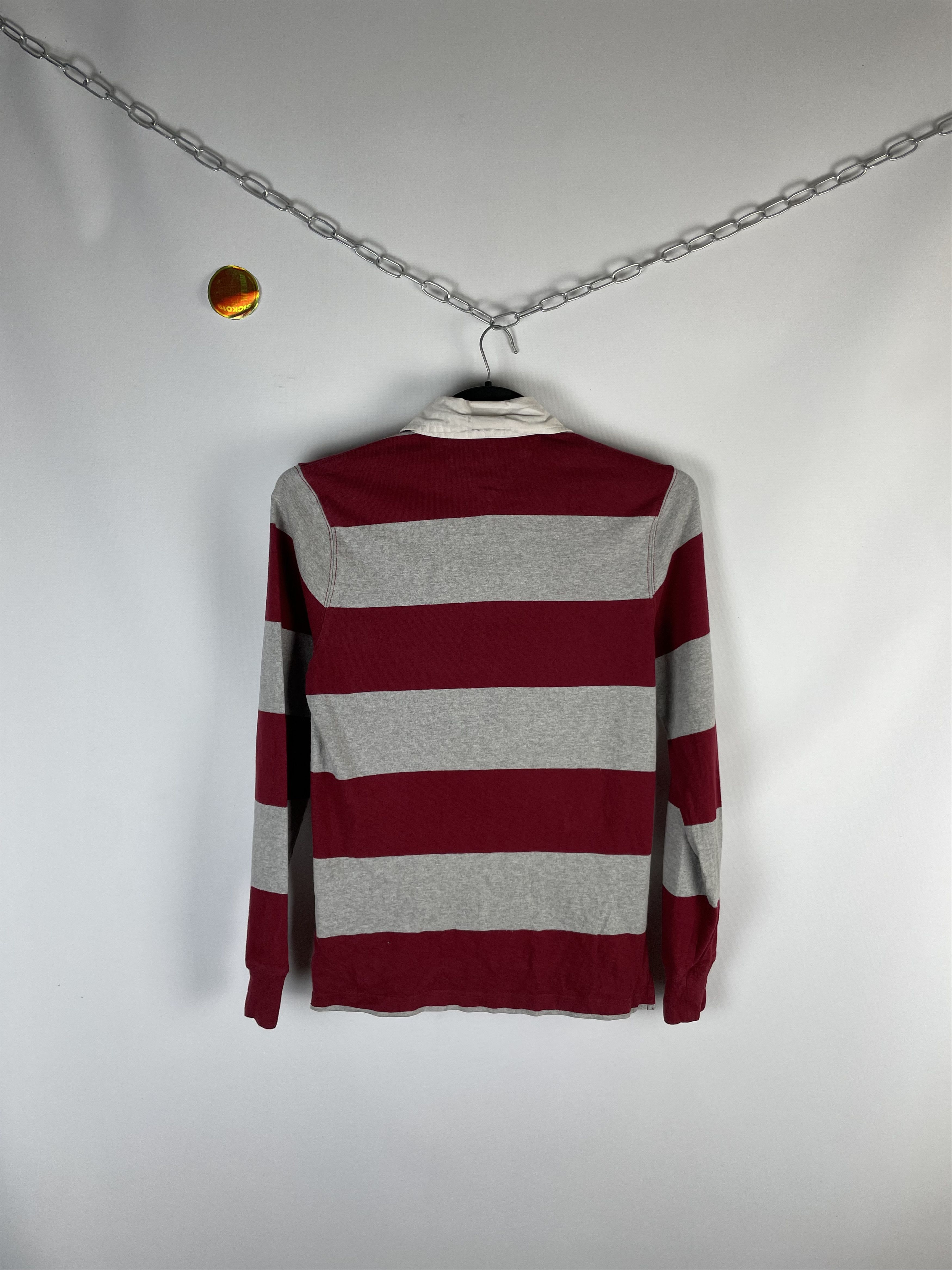Other Vintage Tommy Hilfiger Rugby Long Sleeve Polo Shirt Size US XS / EU 42 / 0 - 10 Thumbnail