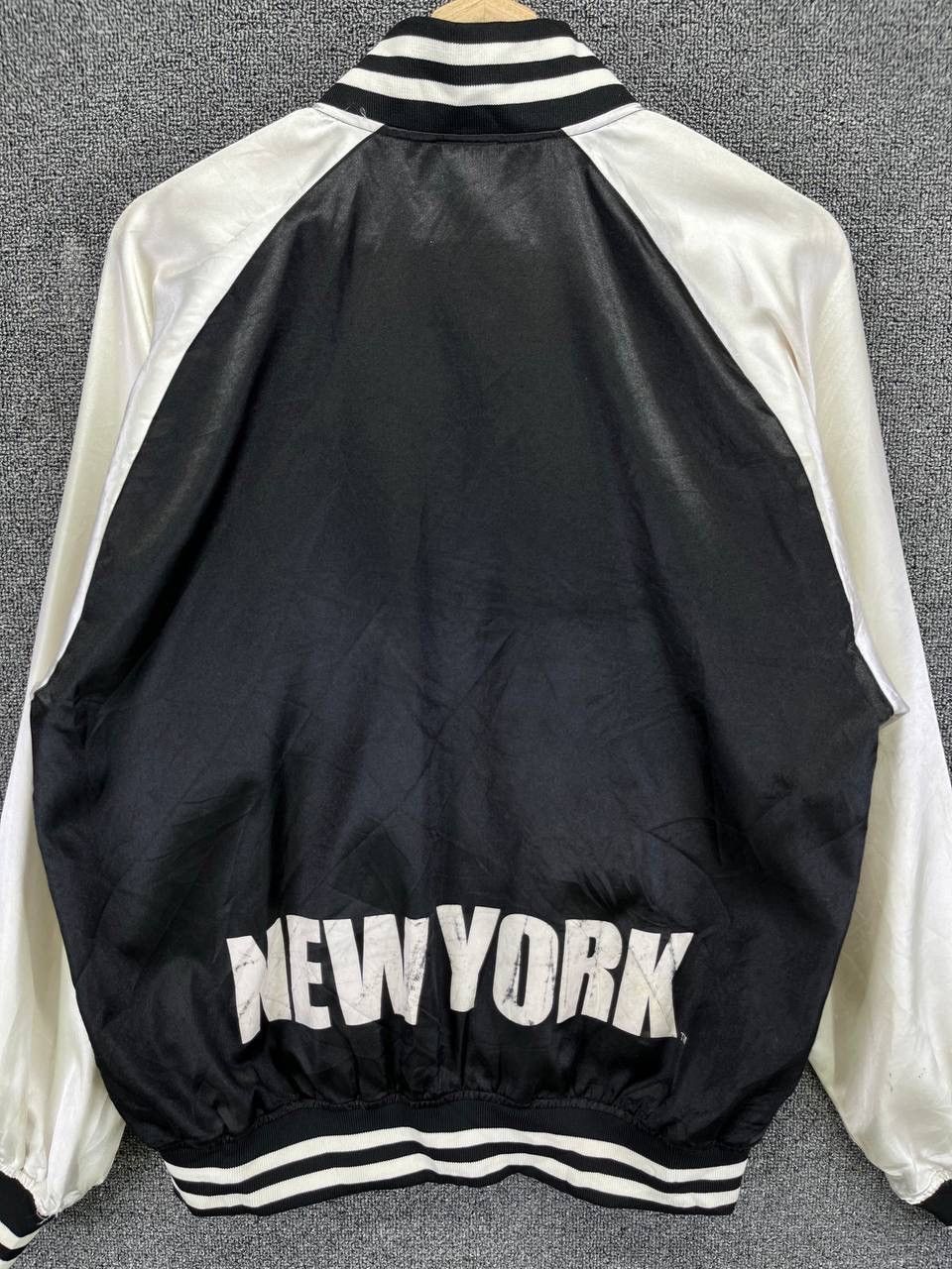 Majestic Vintage Majestic MLB New York Trashed Varsity Jacket Size US L / EU 52-54 / 3 - 13 Thumbnail