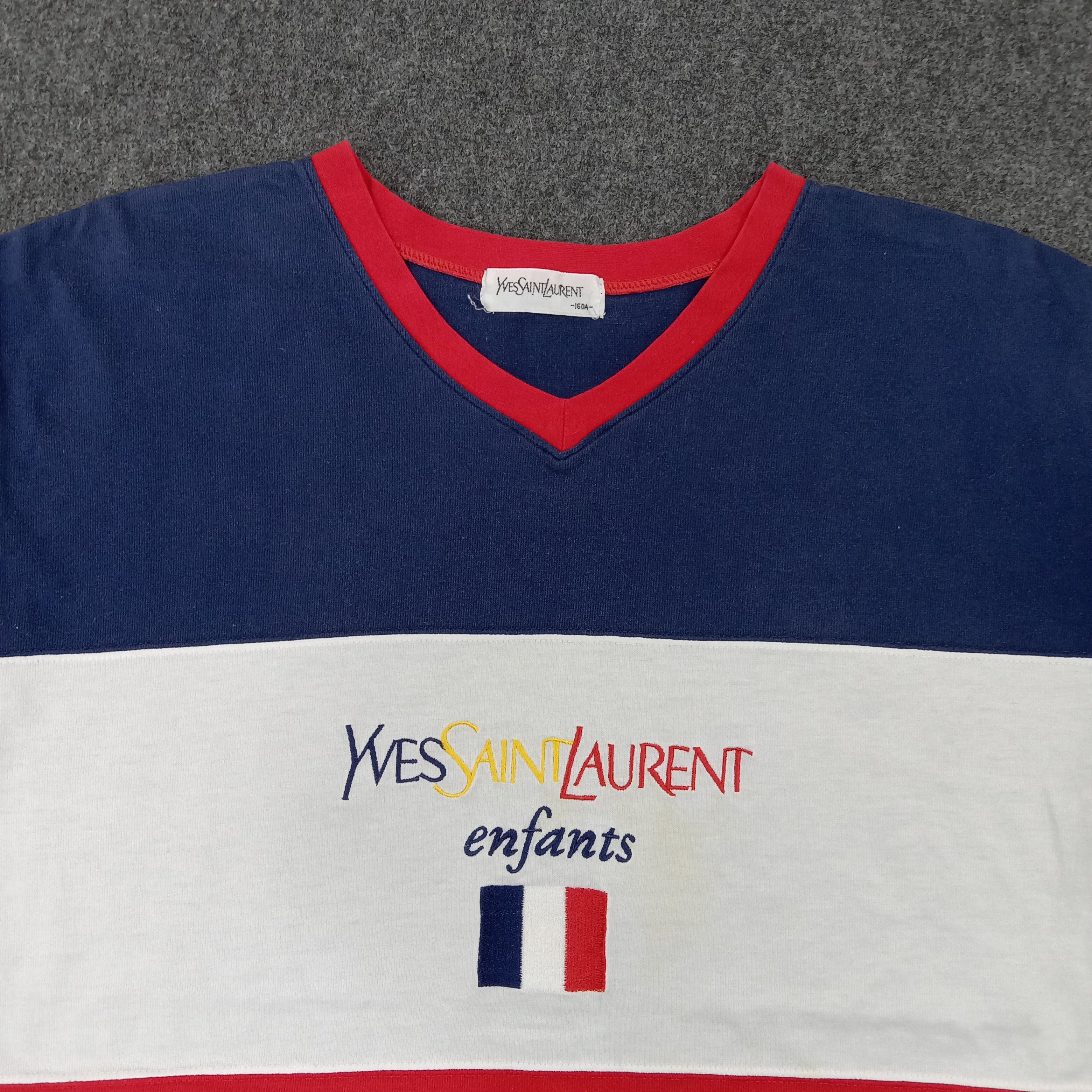 Vintage × Yves Saint Laurent Italian Brand Yves Saint Laurent Tshirt Size US L / EU 52-54 / 3 - 2 Thumbnail