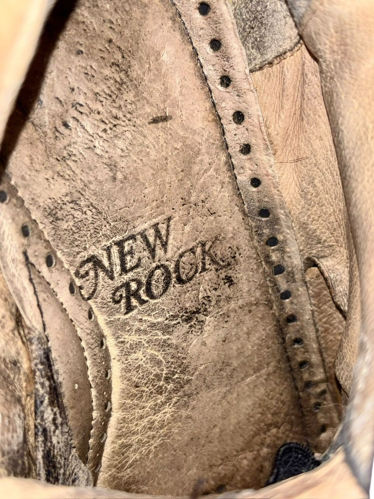 New Rock Vintage New Rock trailer mid-calf platform boots Size 40 Size US 10 / IT 40 - 10 Thumbnail
