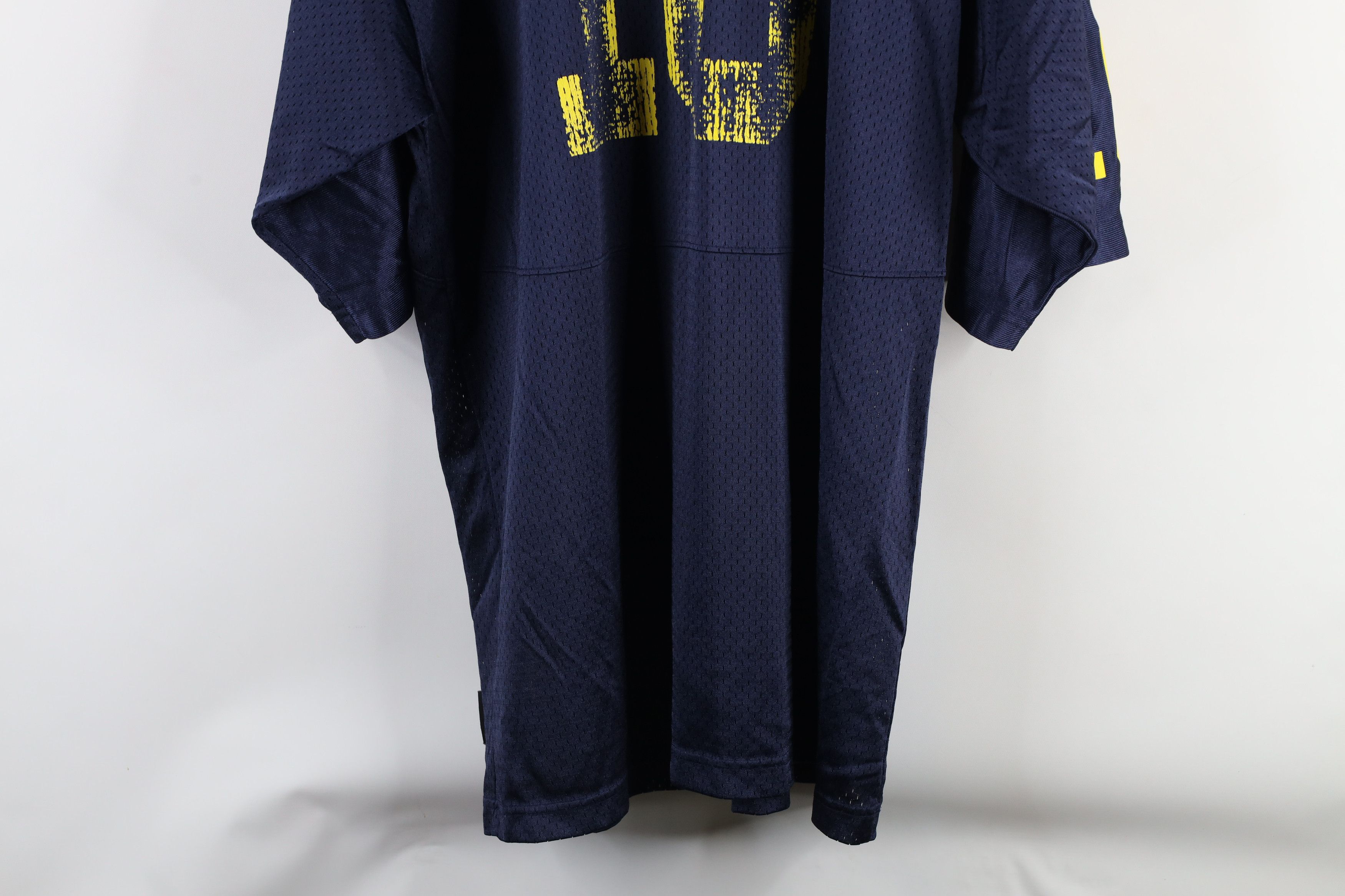 Nike × Vintage Vintage Nike Brady University of Michigan Football Jersey Size US L / EU 52-54 / 3 - 14 Thumbnail