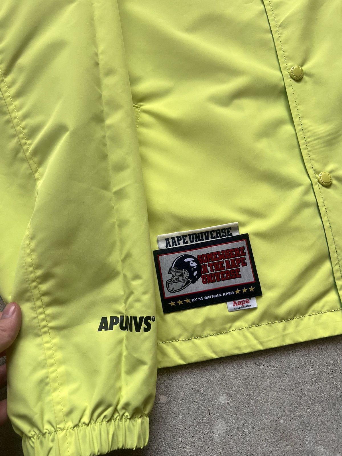 Aape × Bape NWT AAPE By A Bathing Jacket Reversible Size US L / EU 52-54 / 3 - 6 Thumbnail