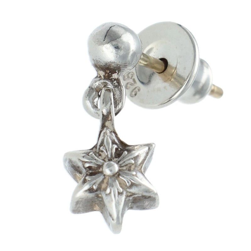 Chrome Hearts Chrome Hearts Star drop earrings Silver (Silver 1.4g) Size ONE SIZE - 1 Thumbnail