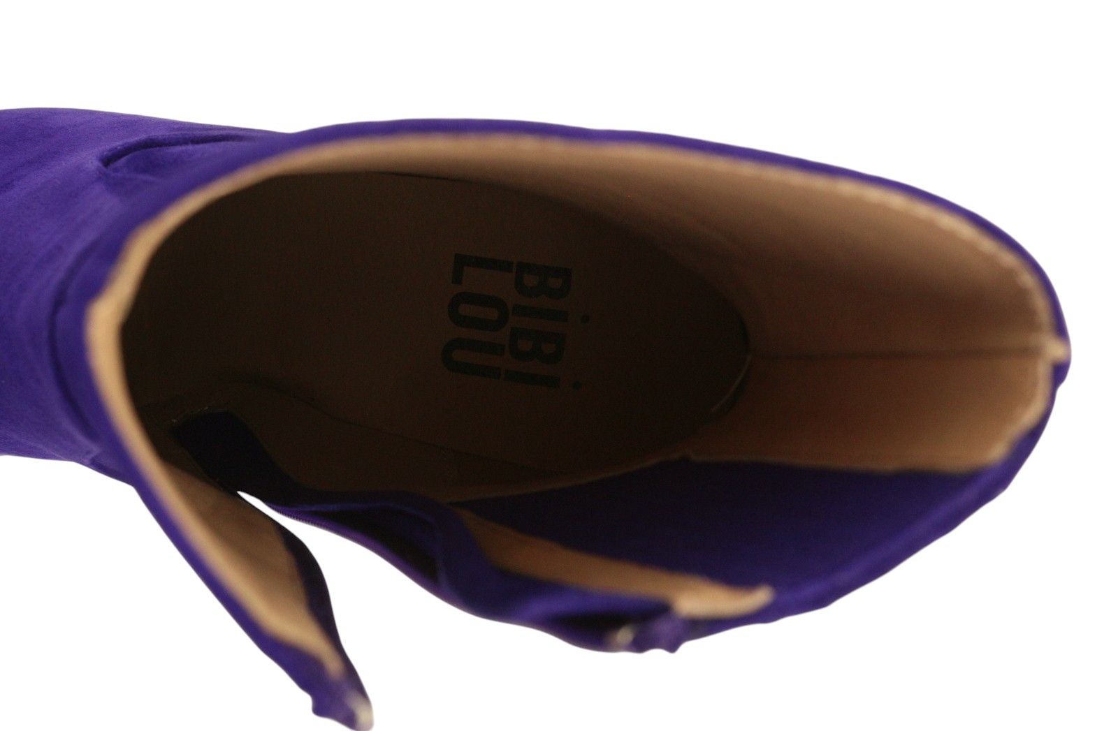Other BIBI LOU AUREA EU37 Blue Suede Leather Pointed Toe 87548 Size US 6 / IT 36 - 9 Thumbnail