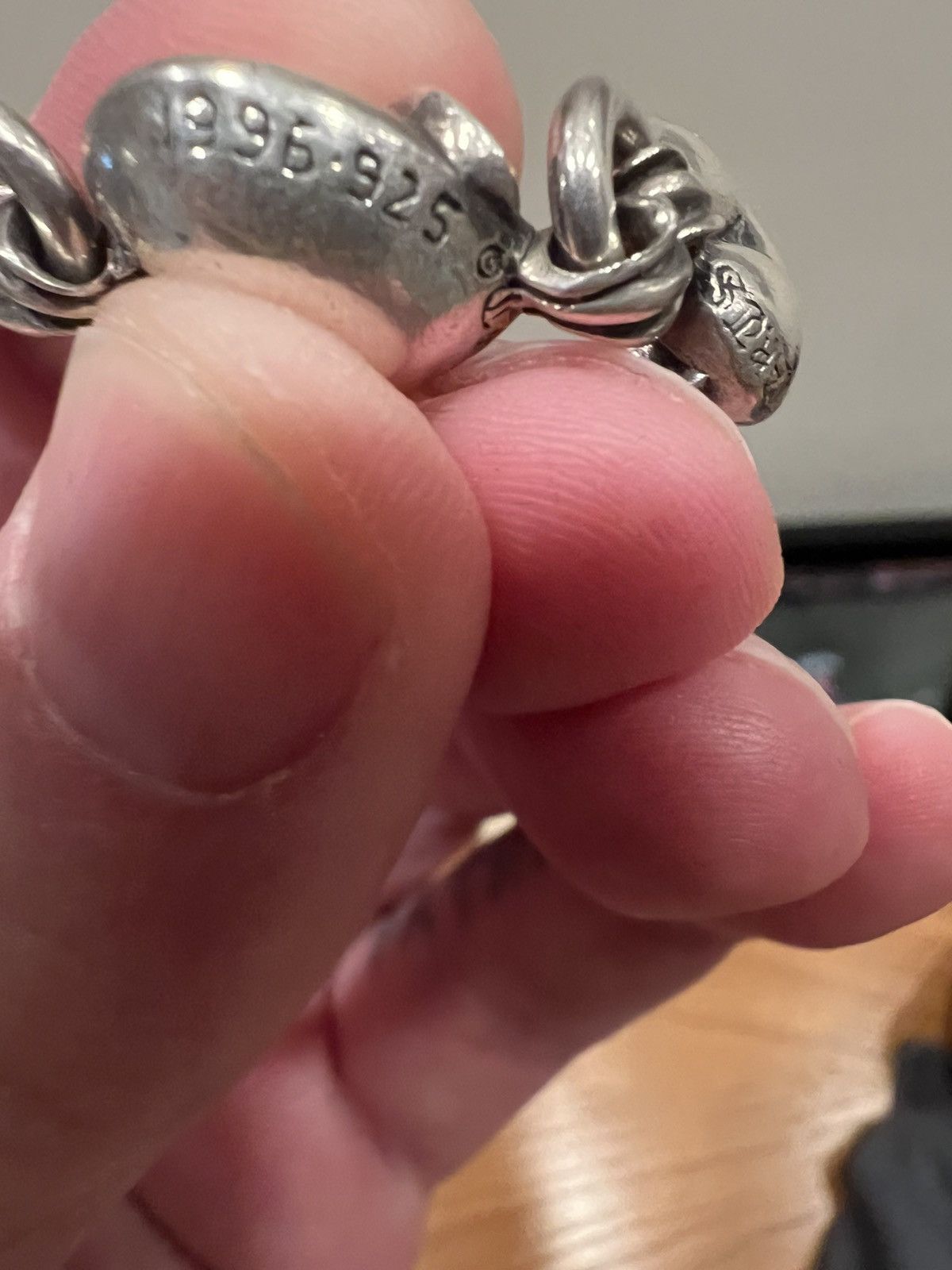 Chrome Hearts Chrome Hearts Heart Link Bracelet Size ONE SIZE - 12 Thumbnail