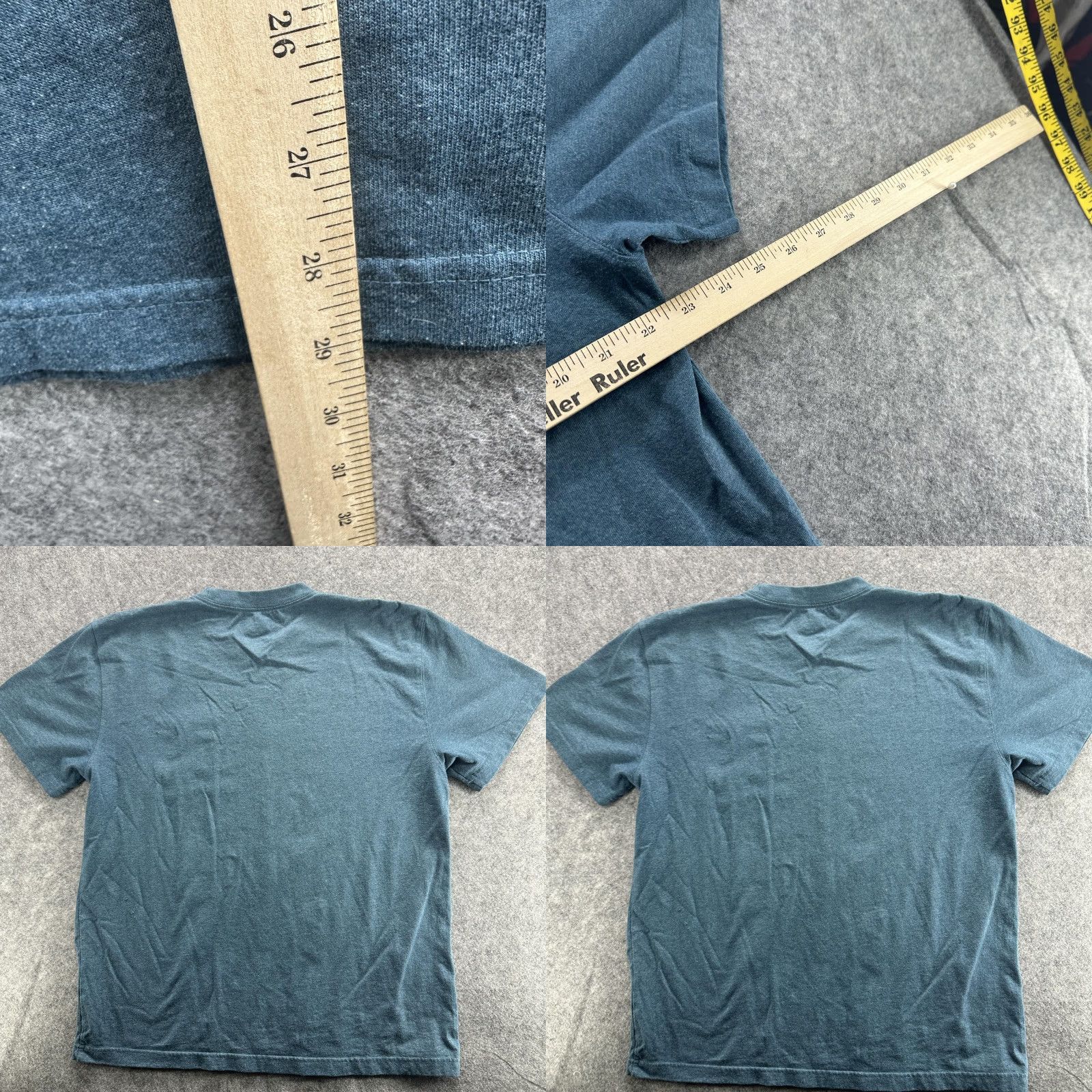 Dickies Dickies Shirt Mens Large Blue Pocket Crewneck Workwear Logo Tee Size US L / EU 52-54 / 3 - 8 Thumbnail