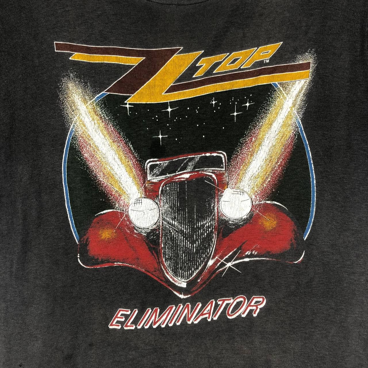Band Tees Rare!!! Vintage 1983 ZZ Top Eliminator Tour Band T-shirt Size US L / EU 52-54 / 3 - 5 Thumbnail