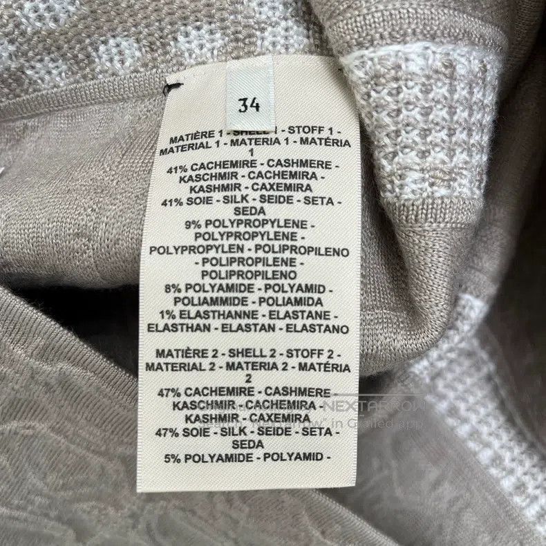Hermes Hermes Geometric Pattern Jacquard High-waisted Short Skirt Size 42" / US 20 - 5 Thumbnail